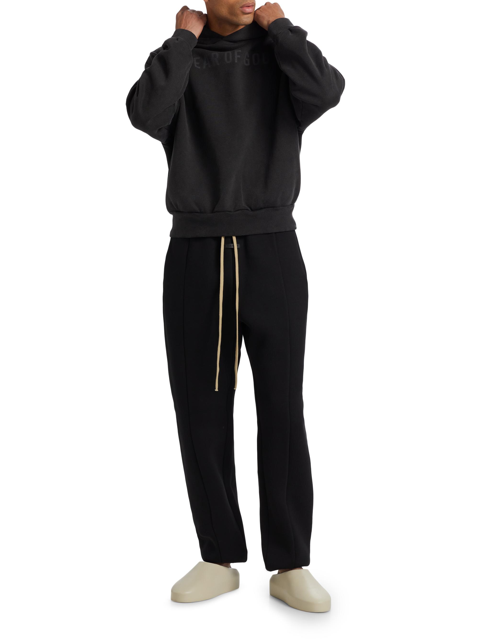 Fear of God Logo Overlapped Hoodie | Saks Fifth Avenue