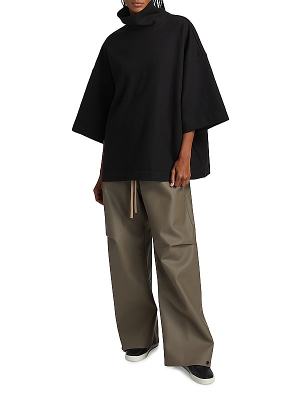 Shop Fear of God Knee Pleat Wide-Leg Pants | Saks Fifth Avenue Shop Fear of God Knee Pleat Wide-Leg Pants | Saks Fifth Avenue