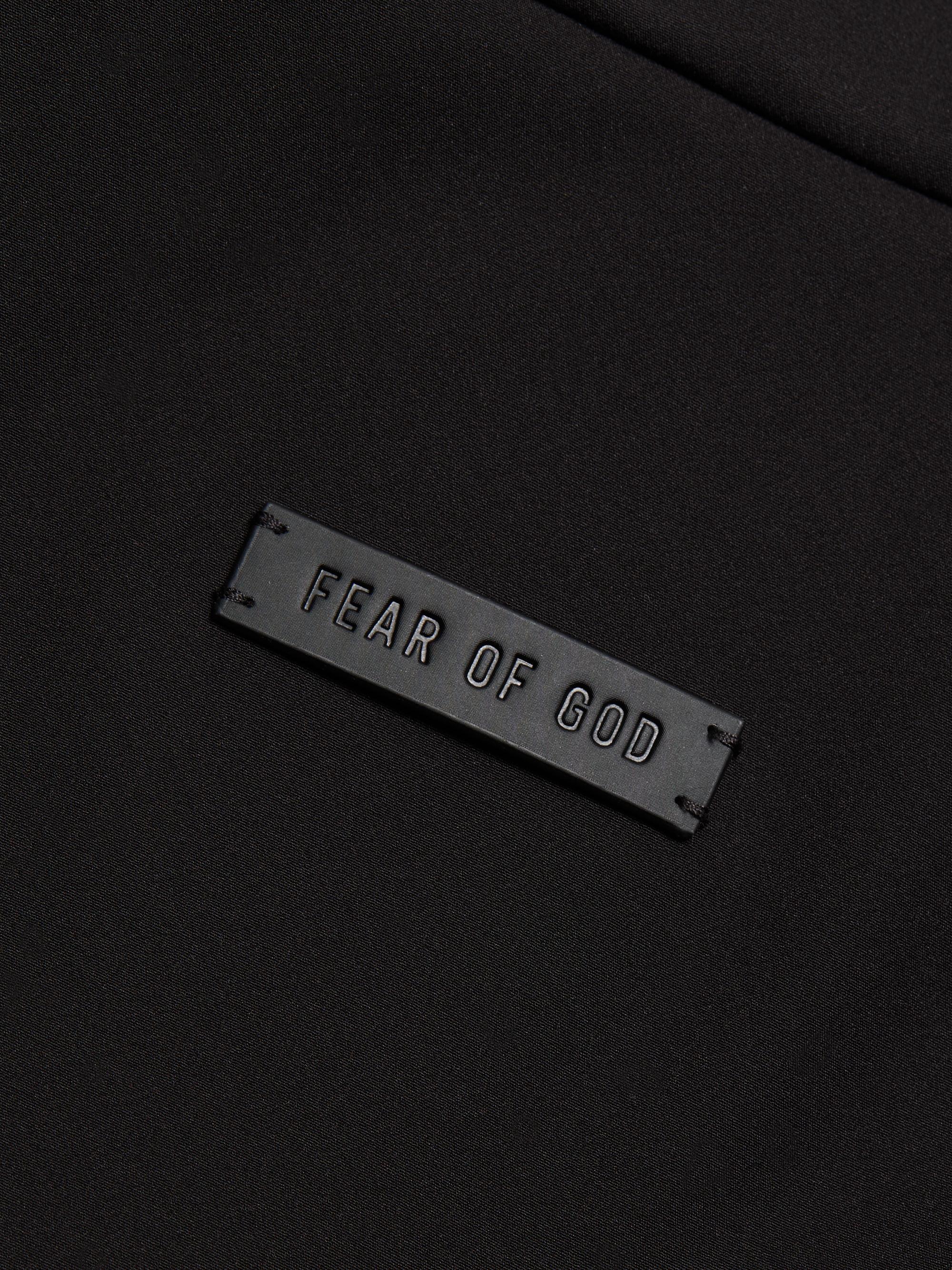 Fear of God Men's High Neck Vented Track Jacket - Black