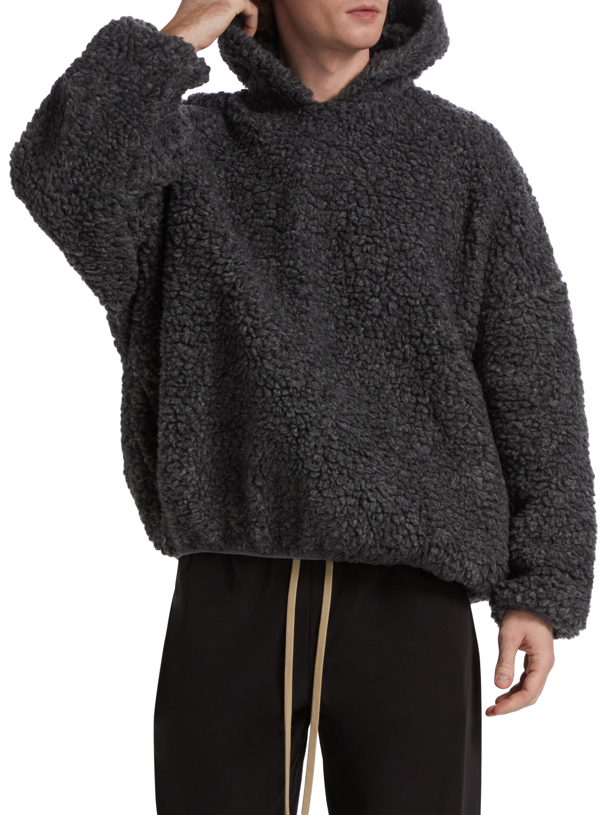 Fear of God Textured Fleece Hoodie | Saks Fifth Avenue