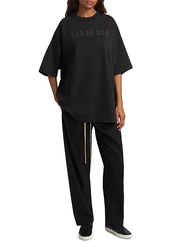 Shop Fear of God Logo Crewneck T-Shirt | Saks Fifth Avenue Shop Fear of God Logo Crewneck T-Shirt | Saks Fifth Avenue