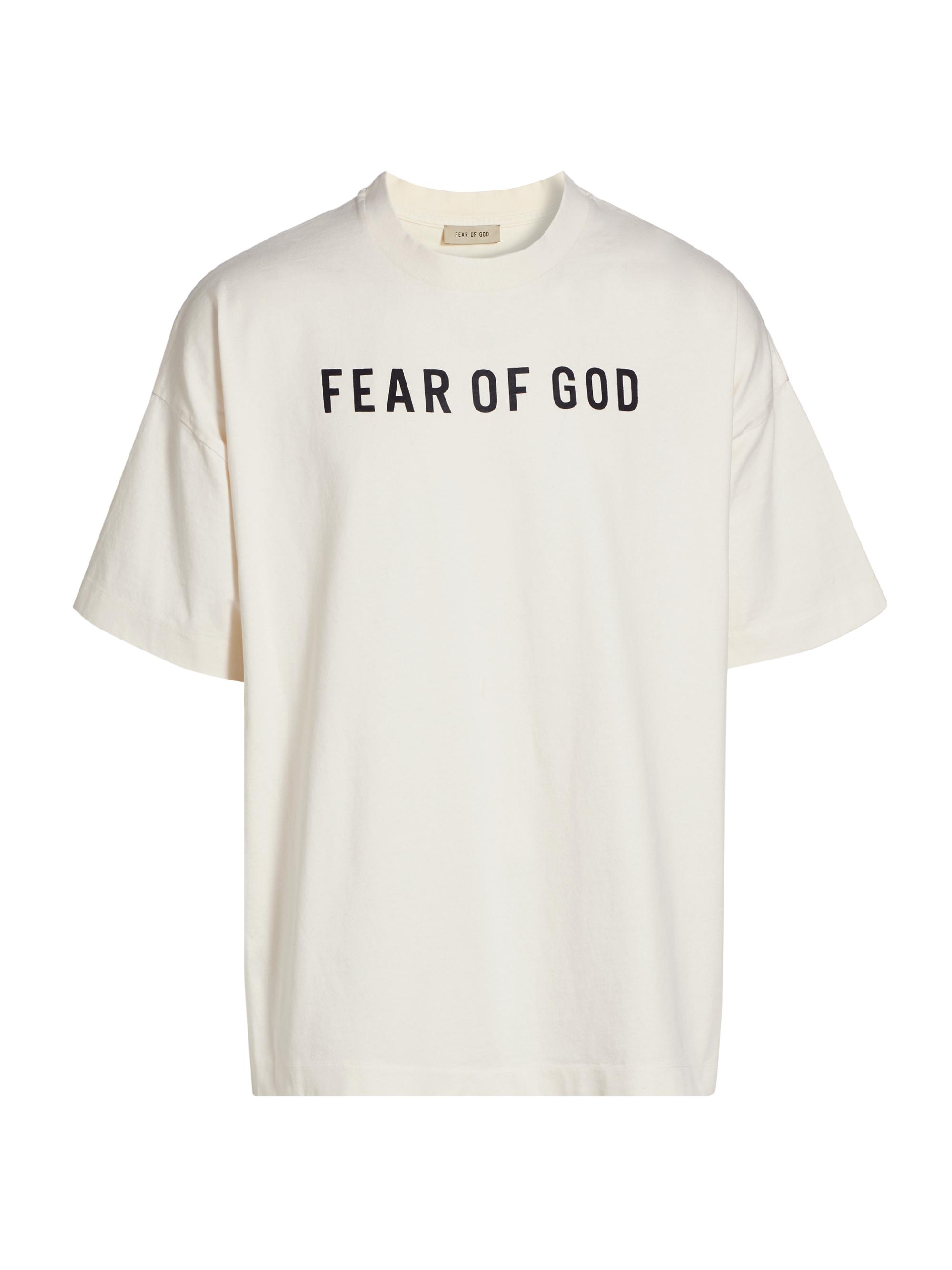 Fear of God Logo Crewneck T-Shirt | Saks Fifth Avenue