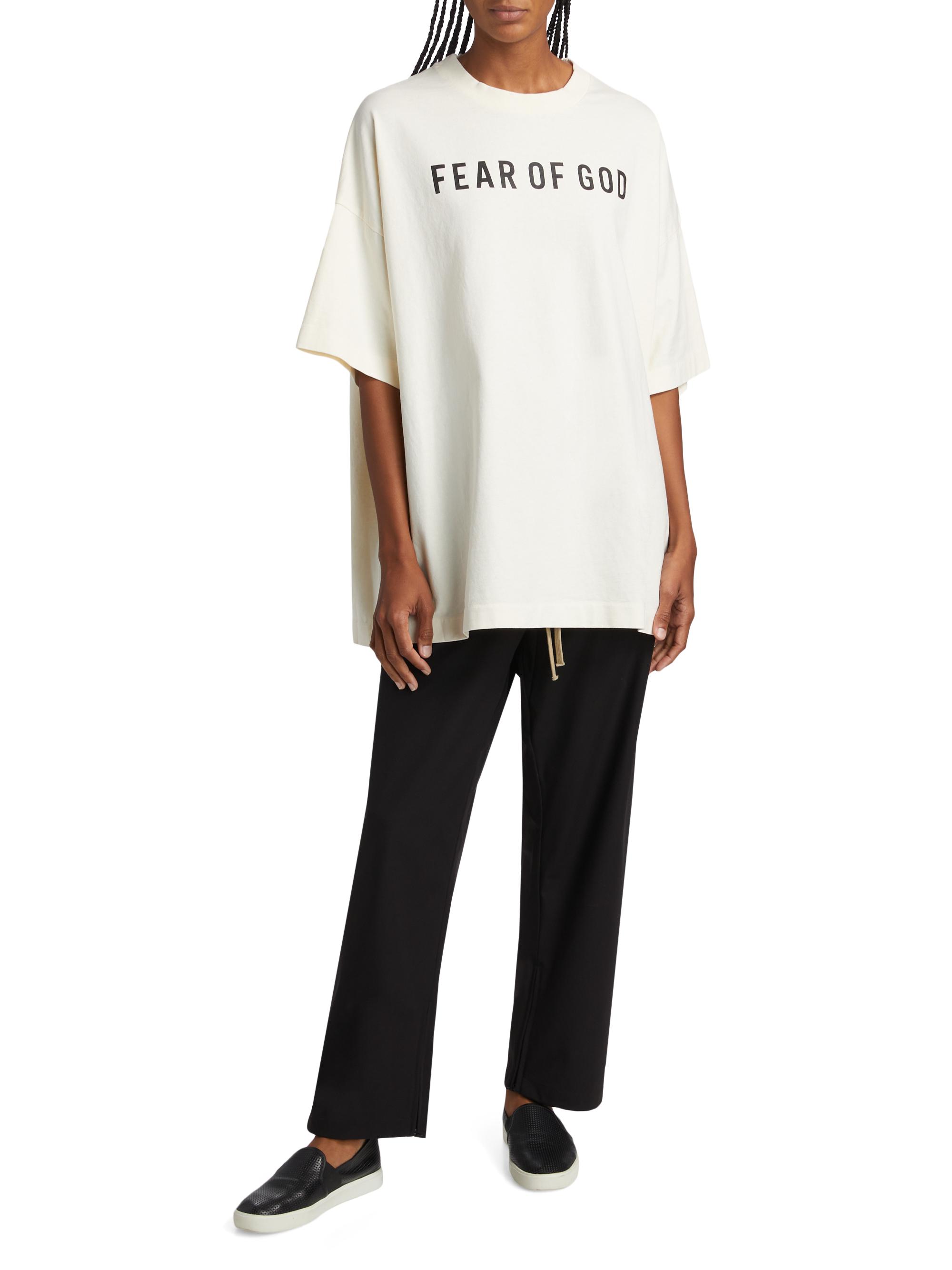 Fear of God Logo Crewneck T-Shirt | Saks Fifth Avenue