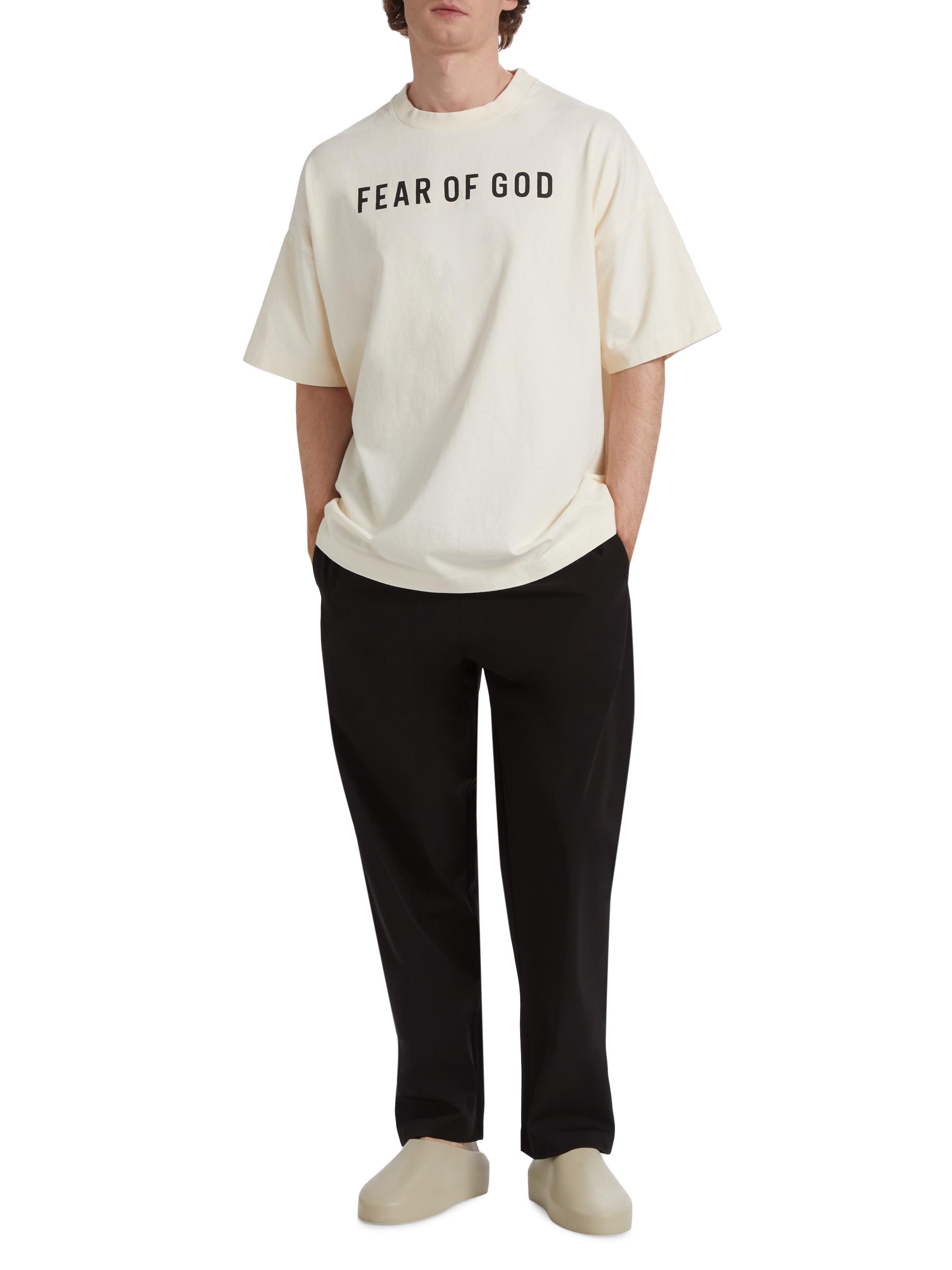 Fear of God Logo Crewneck T-Shirt | Saks Fifth Avenue