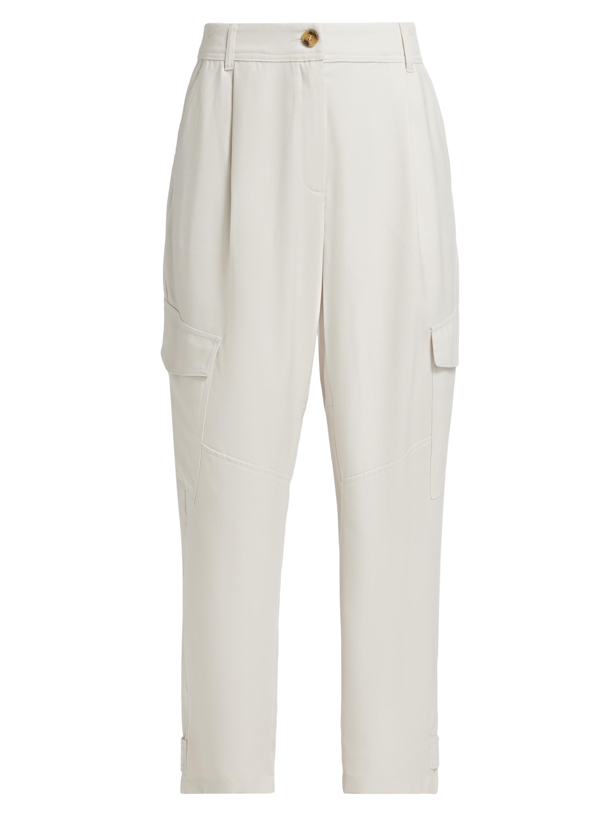 Marella Women's Alisso Wool Pleated Trousers - Wool White