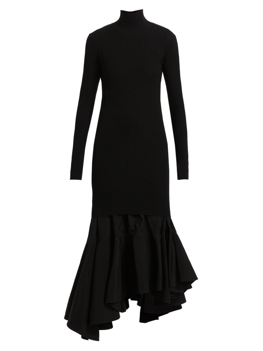 Bottega Veneta Turtleneck Long-Sleeve Maxi Dress | Saks