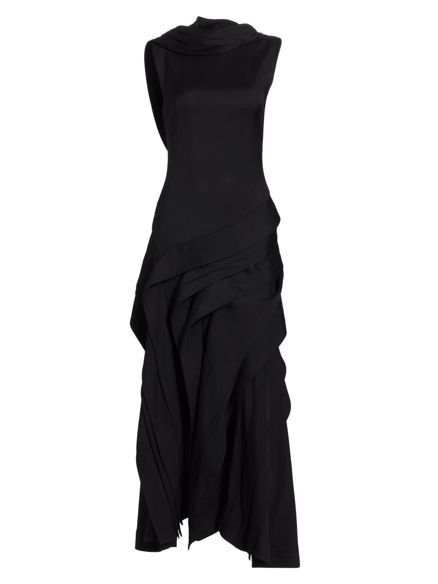 Bottega Veneta Fluid Draped Floor-Length Dress | Saks Fifth
