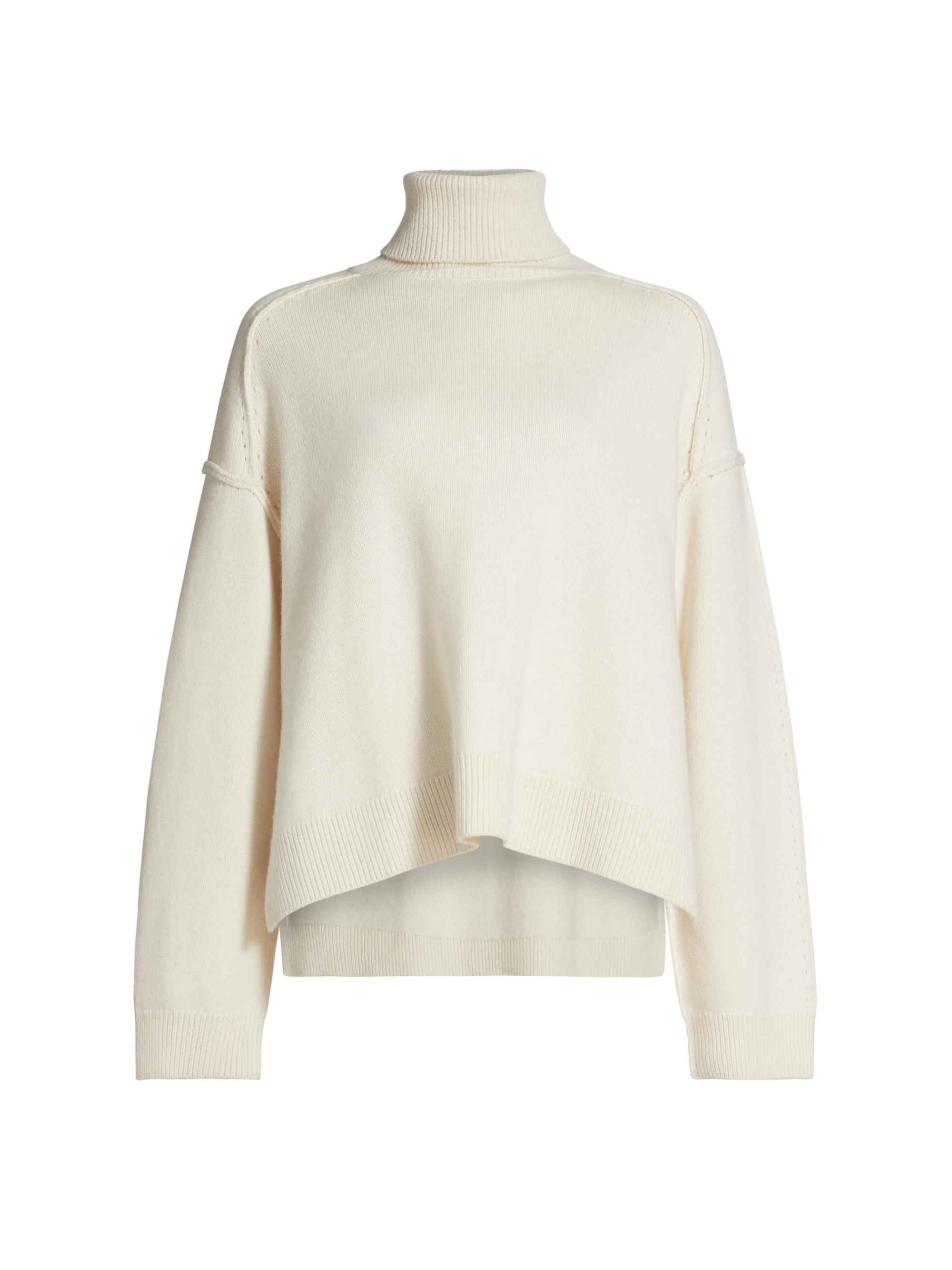 Maria Cher Women's Melian Jordan Turtleneck Sweater - Cream