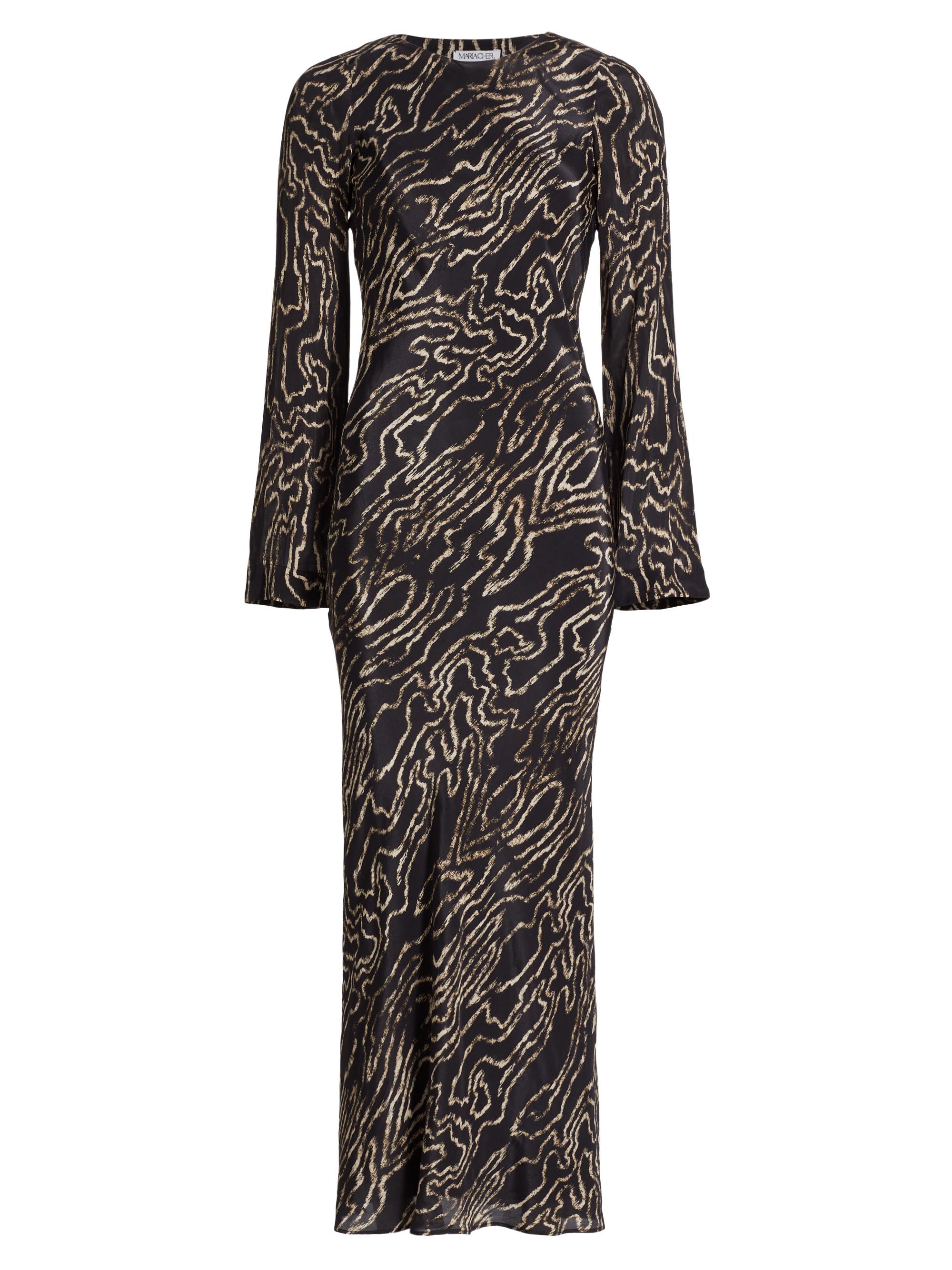 Maria Cher Women's Alvarez Sara Maxi-Dress - Brown