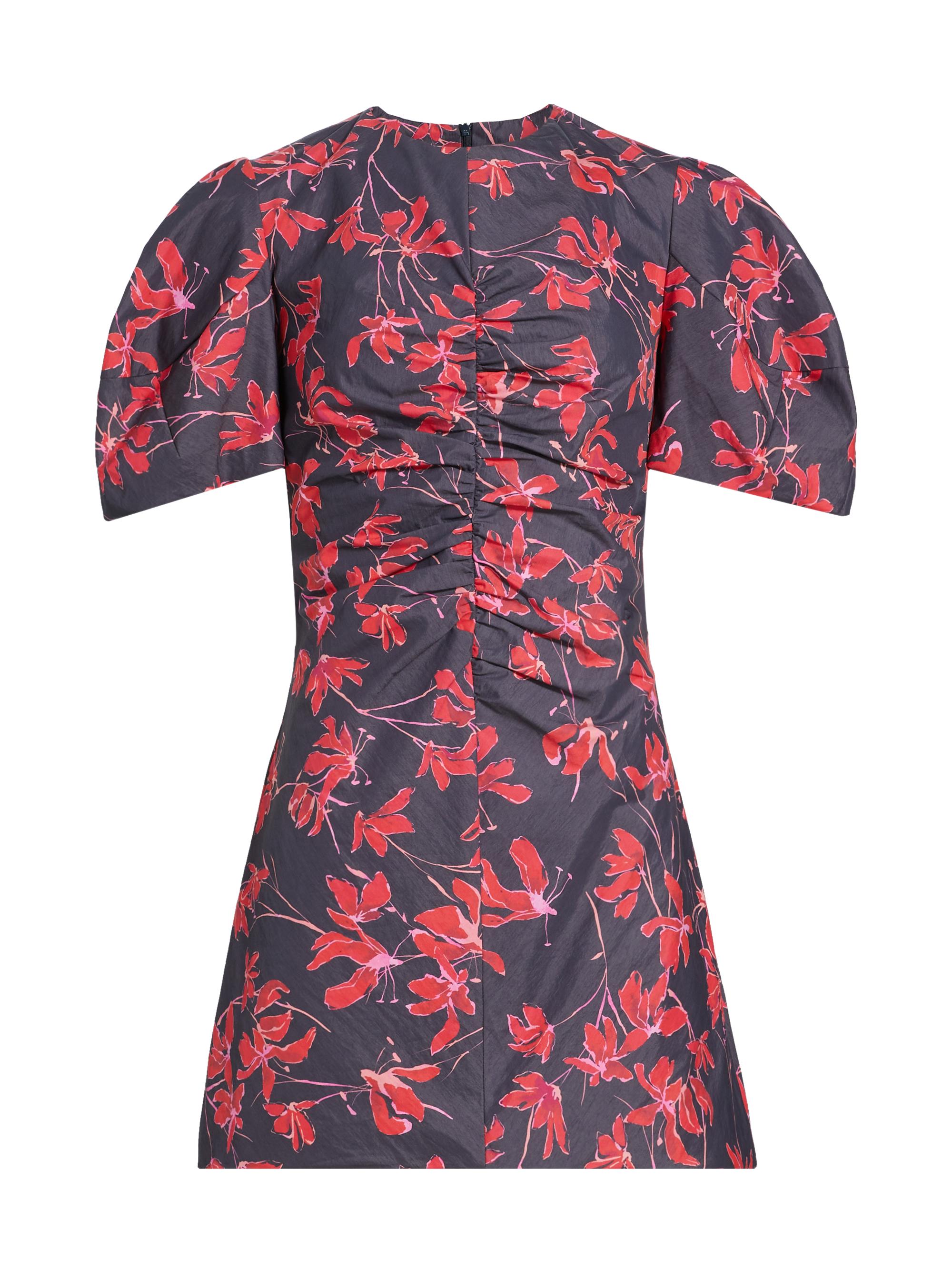 Amur Women's Tanner Puff-Sleeve Minidress - Floral Breeze