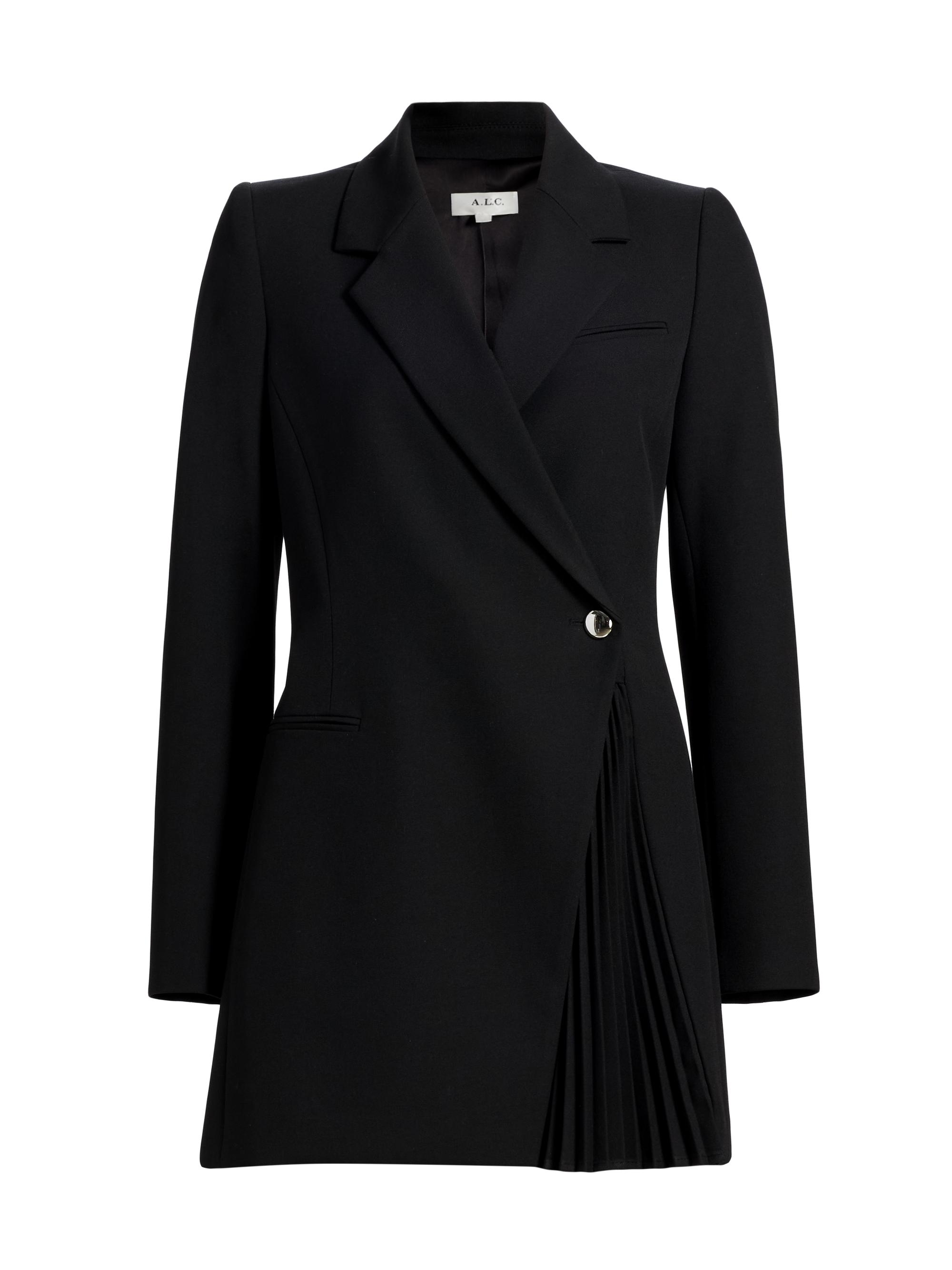 A.L.C. Women's Callen Pleated Blazer Minidress - Black