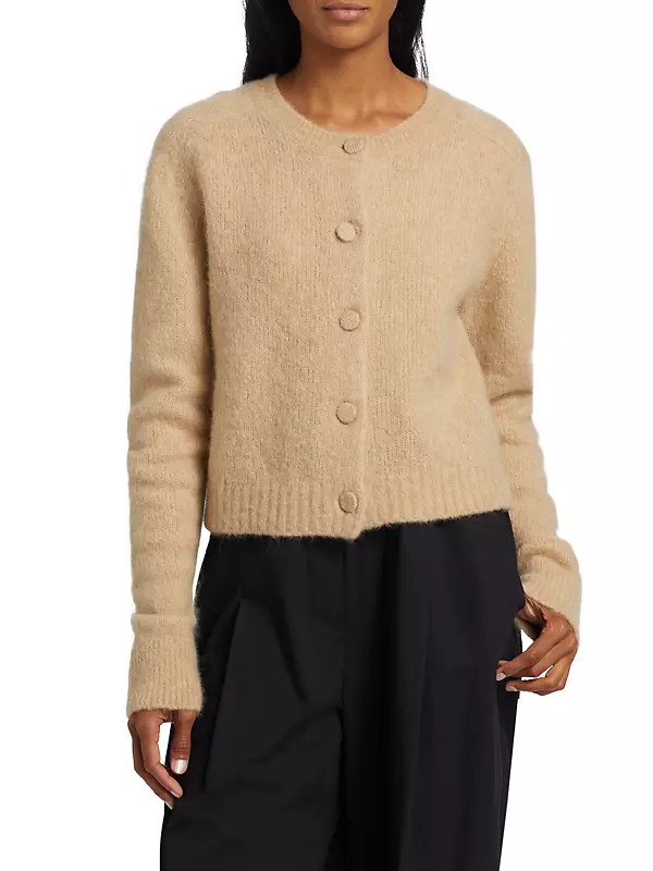 Shop A.L.C. Lainie Alpaca-Wool Cardigan | Saks Fifth Avenue Shop A.L.C. Lainie Alpaca-Wool Cardigan | Saks Fifth Avenue