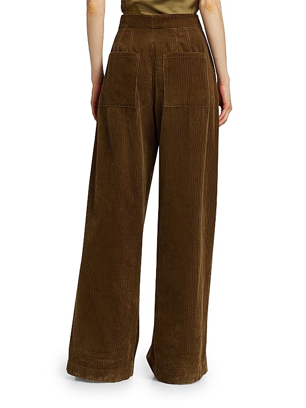 Shop A.L.C. Andrew Corduroy Wide-Leg Pants | Saks Fifth Avenue Shop A.L.C. Andrew Corduroy Wide-Leg Pants | Saks Fifth Avenue