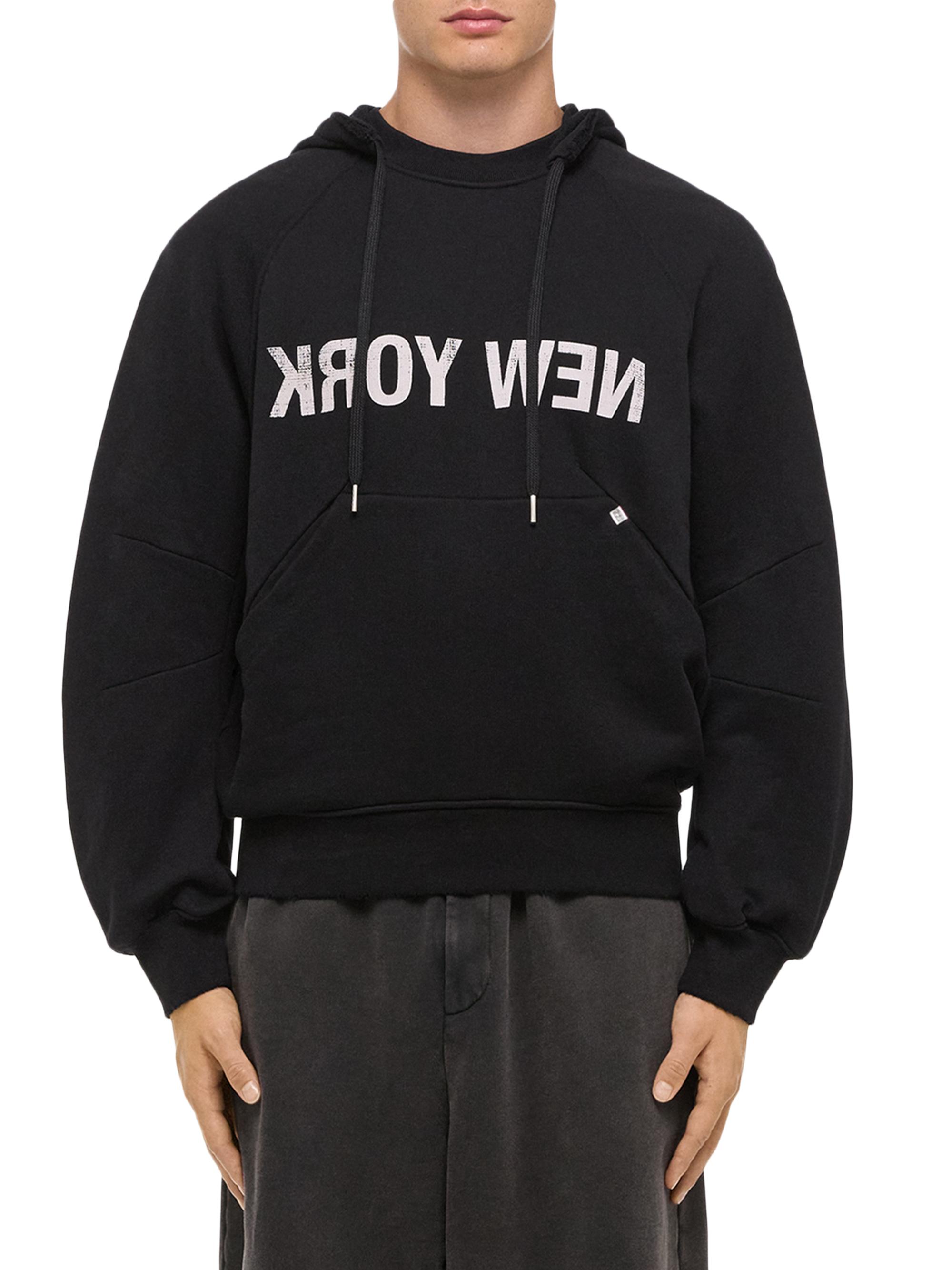 Helmut Lang Reverse NY Cotton Hoodie Saks Fifth Avenue