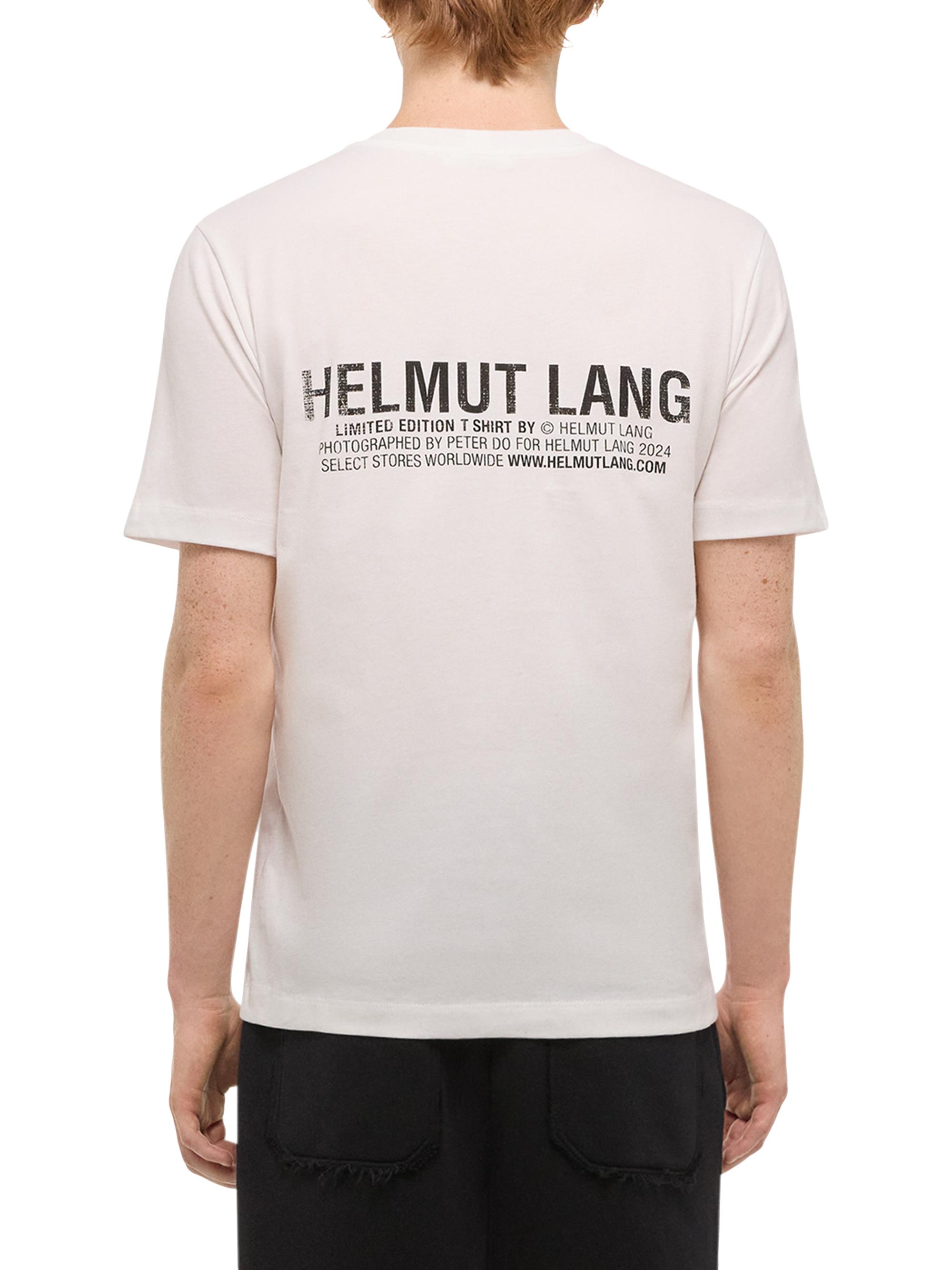 HELMUT LANG ブラック 半袖 Tシャツ 背中見せ HELMUT LANG