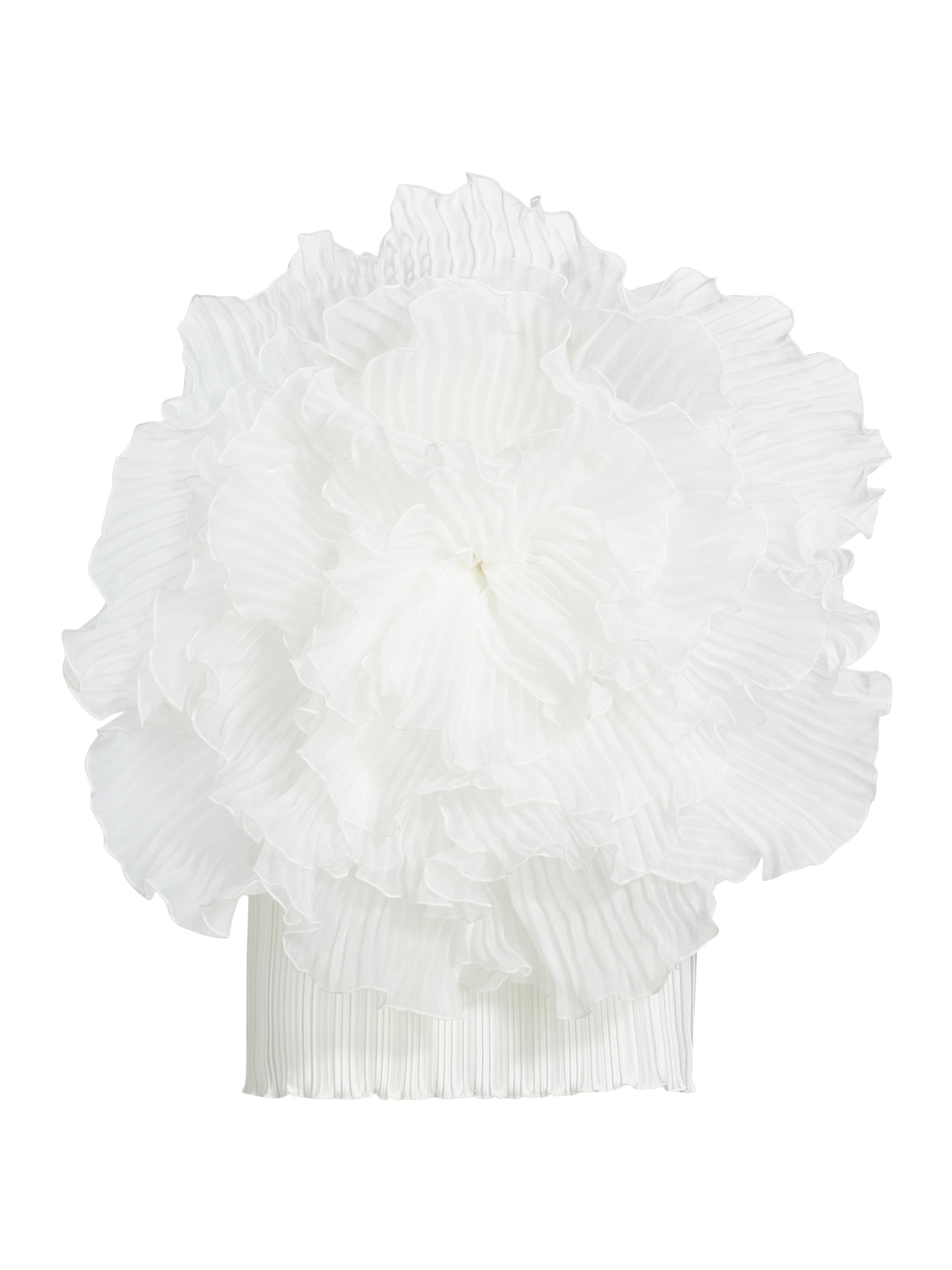 L'Idée Women's Fleur Pleated Puff Minidress -  Bridal