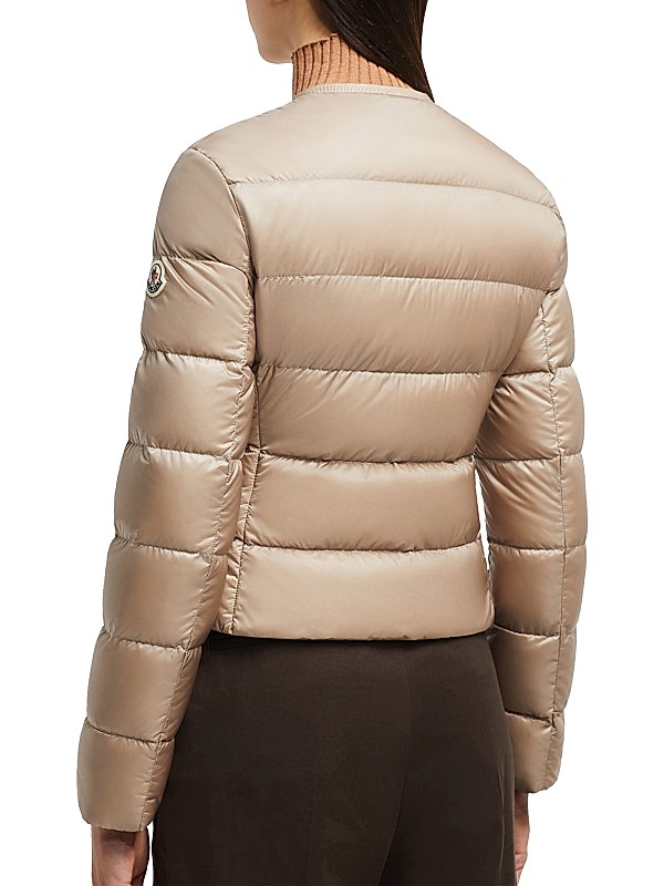 Shop Moncler Laurine Lightweight Short Down Jacket | Saks Shop Moncler Laurine Lightweight Short Down Jacket | Saks