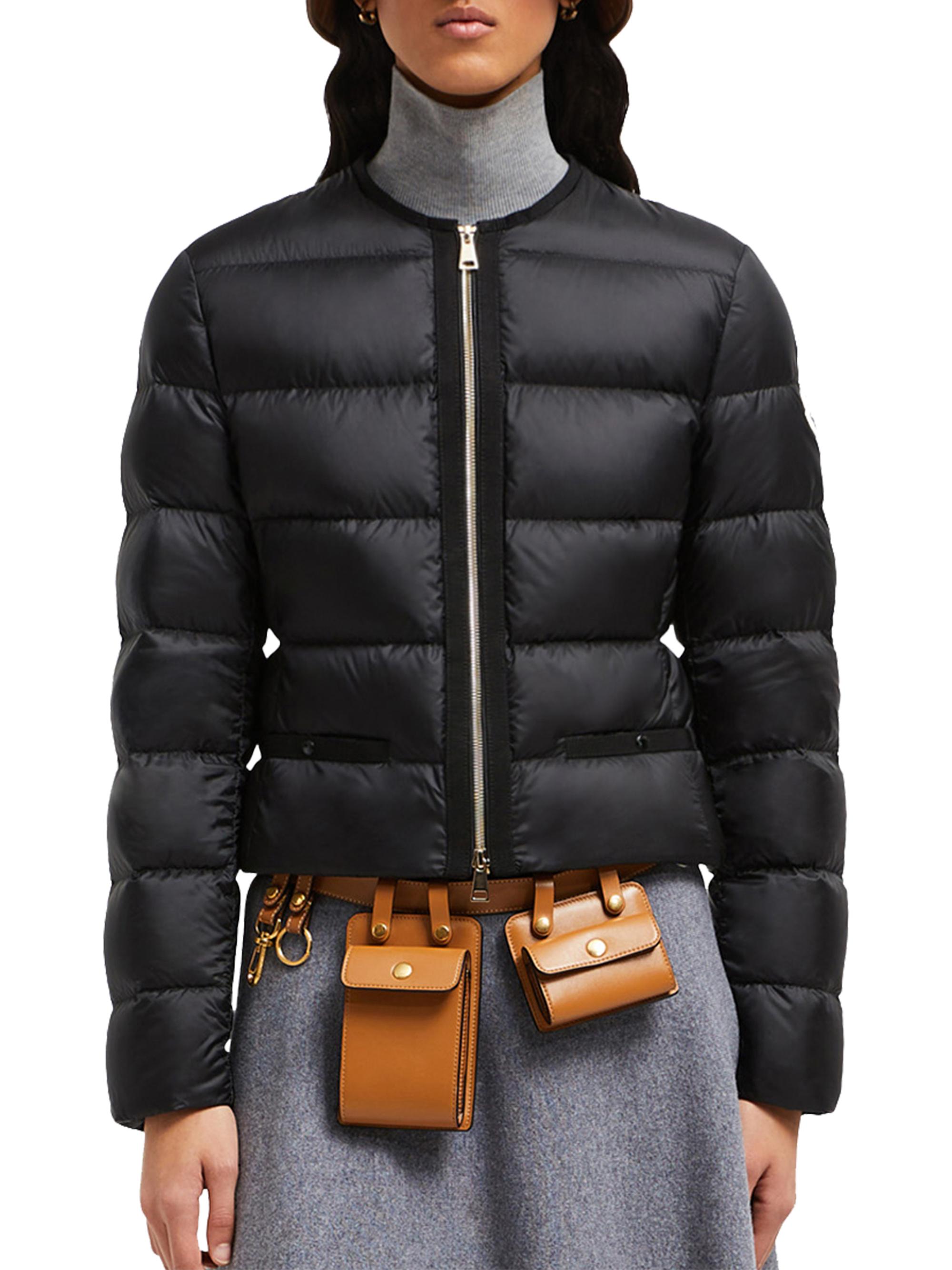 Moncler Laurine Lightweight Short Down Jacket | Saks Fifth Avenue