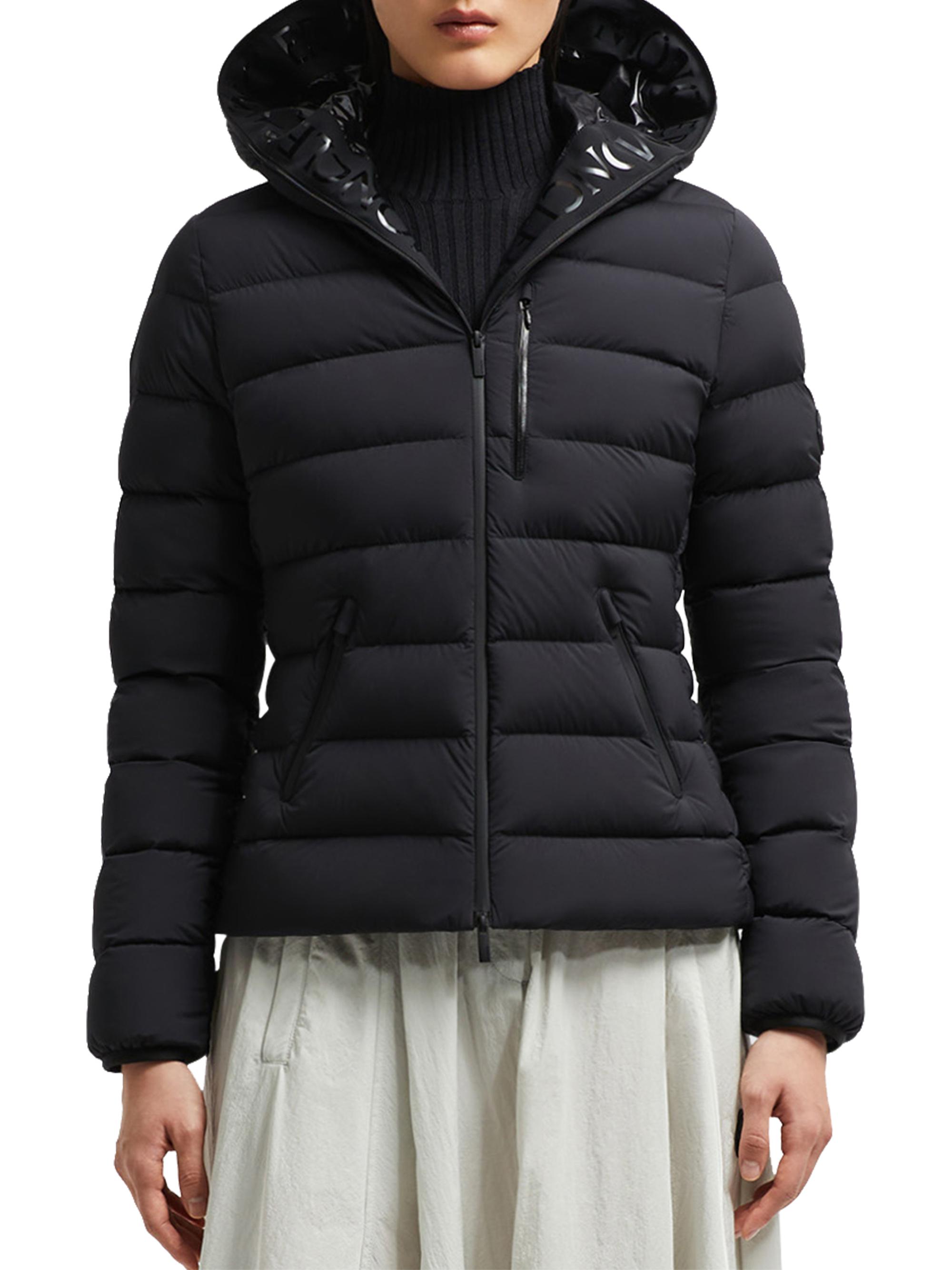 Moncler Herbe Hooded Short Down Jacket | Saks Fifth Avenue