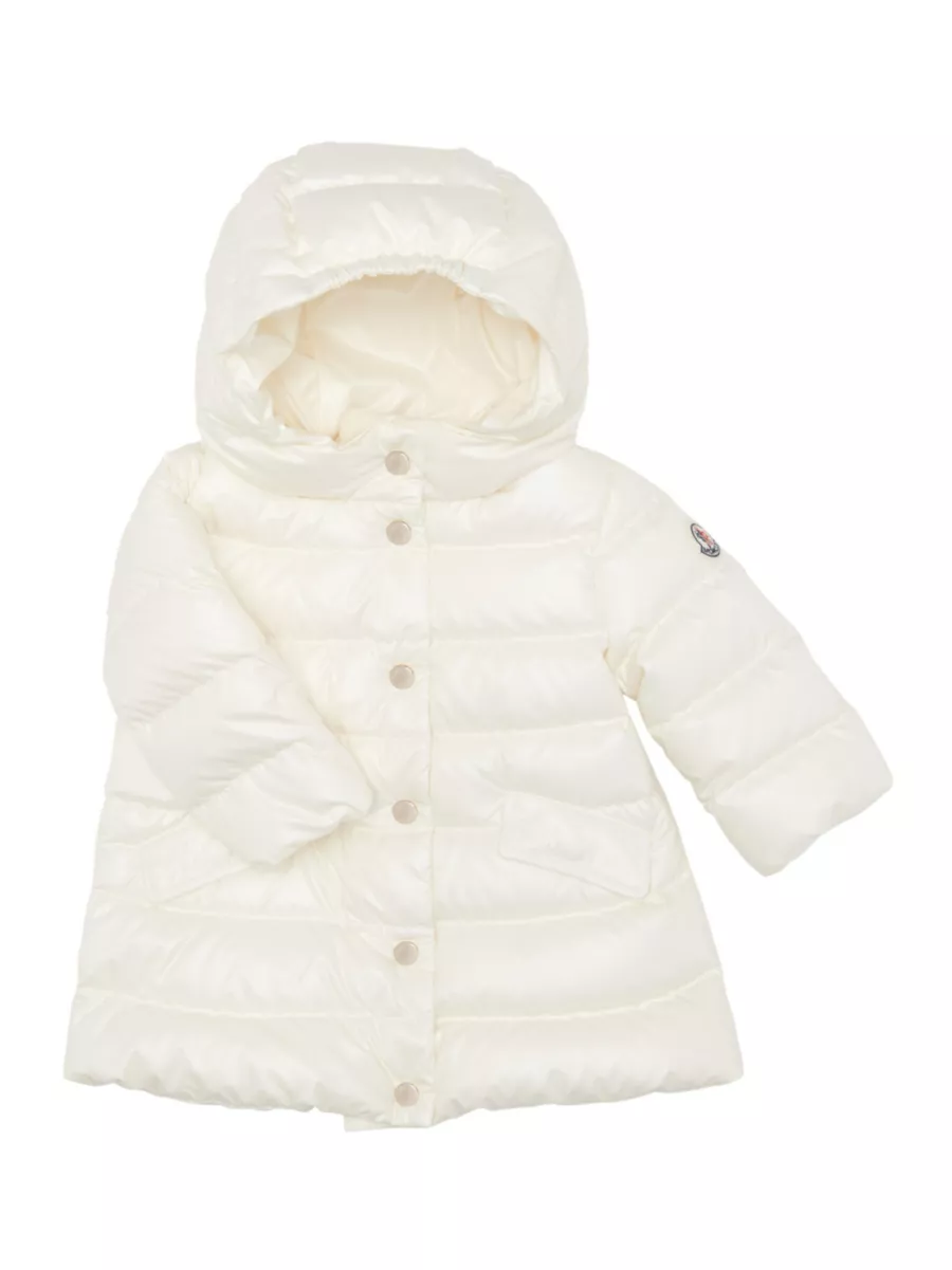 Shop Moncler Baby Girl's & Little Girl's Ibida Long Nylon Shop Moncler Baby Girl's & Little Girl's Ibida Long Nylon