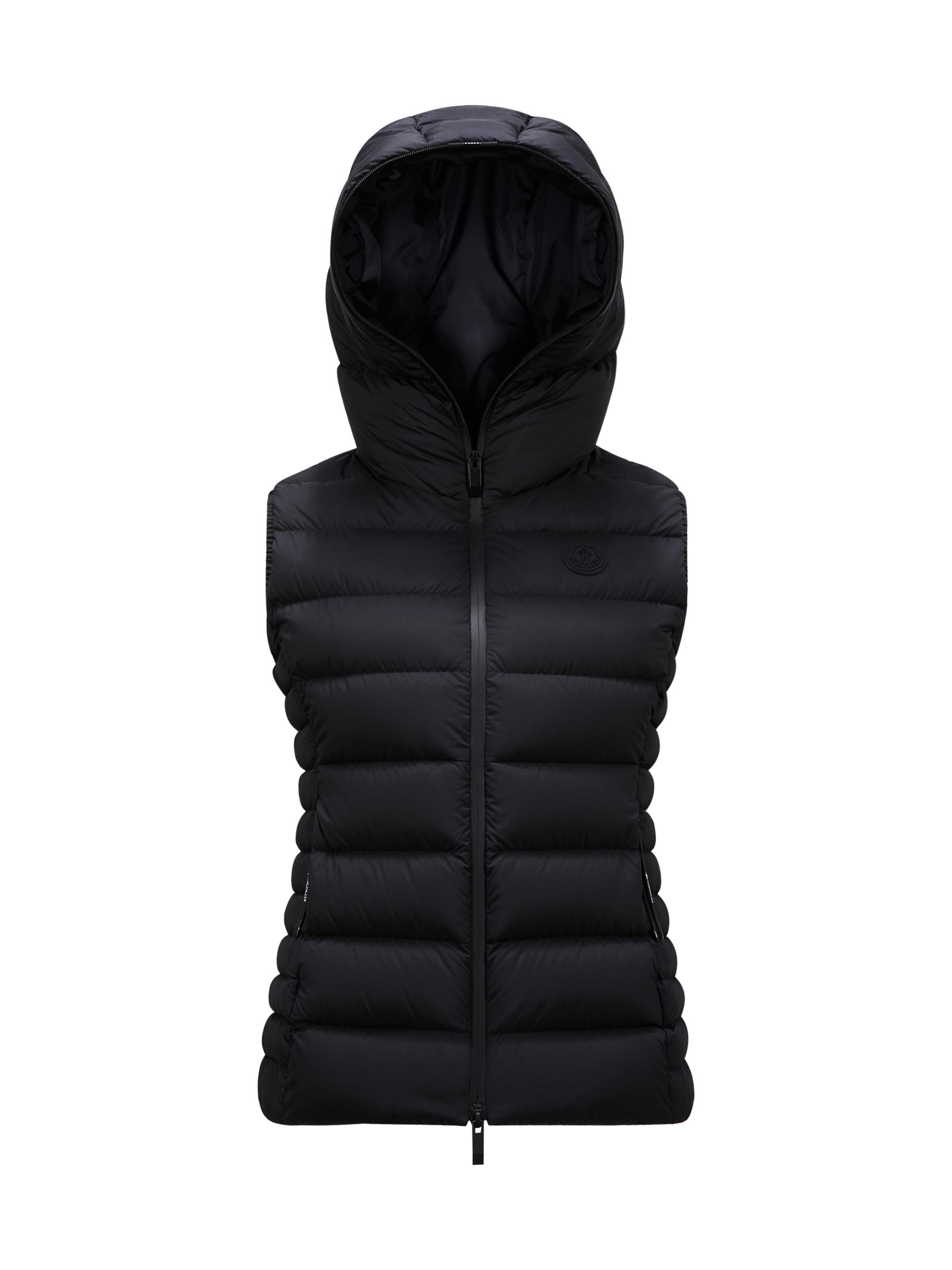 Moncler Women's Barraux Hooded Down Vest - Black