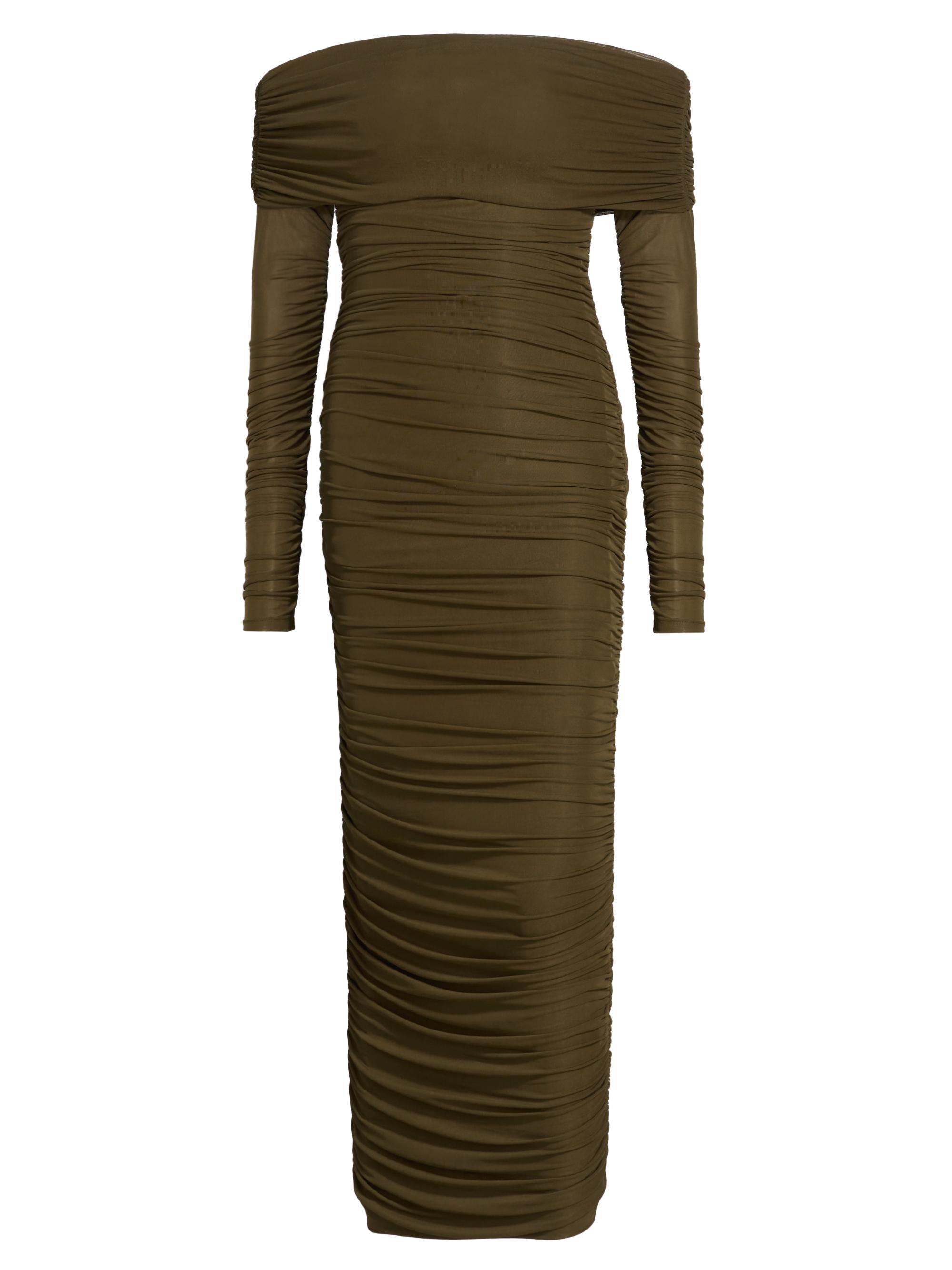 ローレフマン！ Ronny Kobo Derek Ruched Twist-Detail Maxi Dress | Saks Fifth Avenue