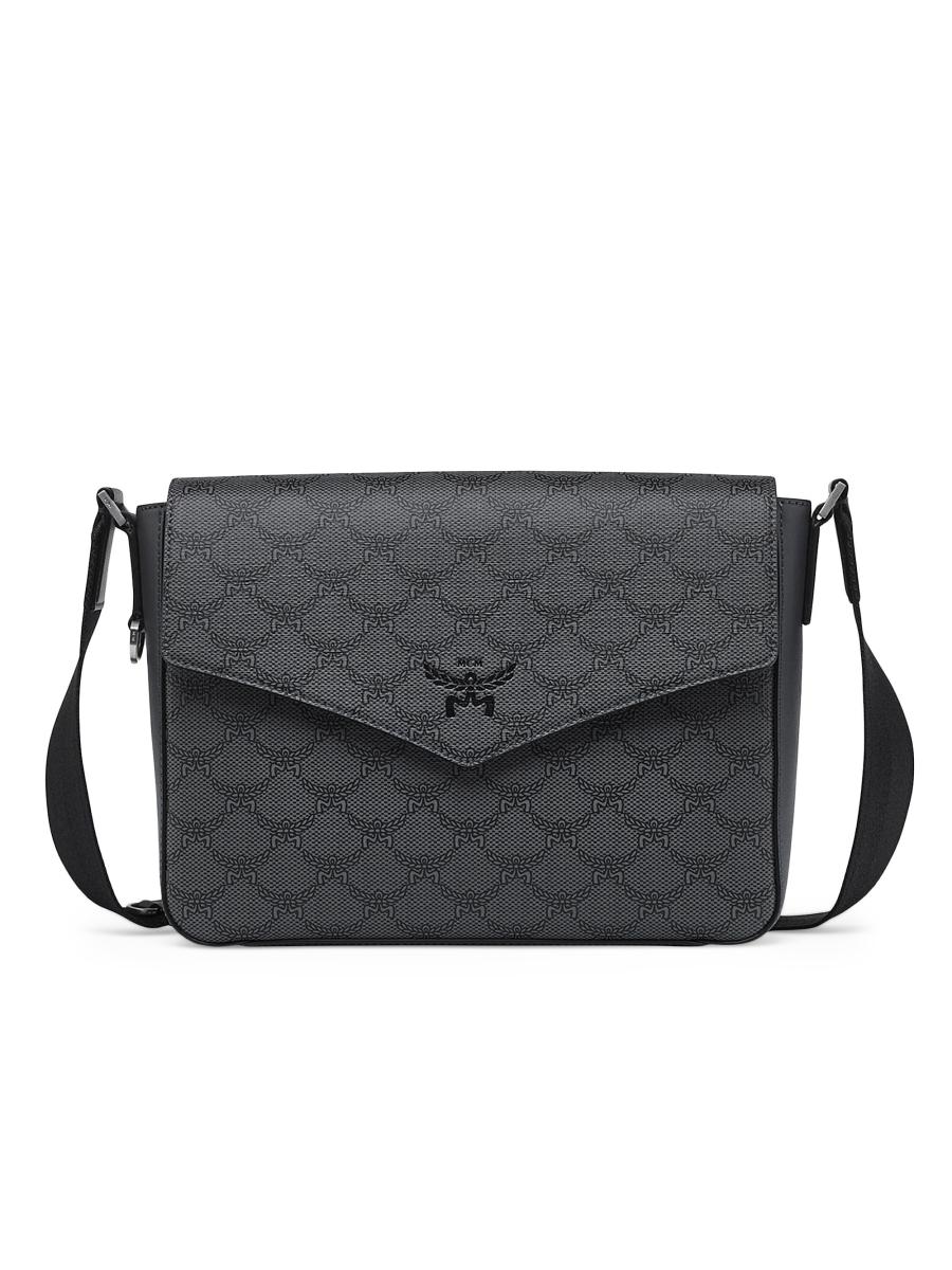 [MCM]★韓国人気★Himmel Loretos Jacquard Key Holder One Size Himmel Crossbody in Lauretos Jacquard Beige | MCM ®TH