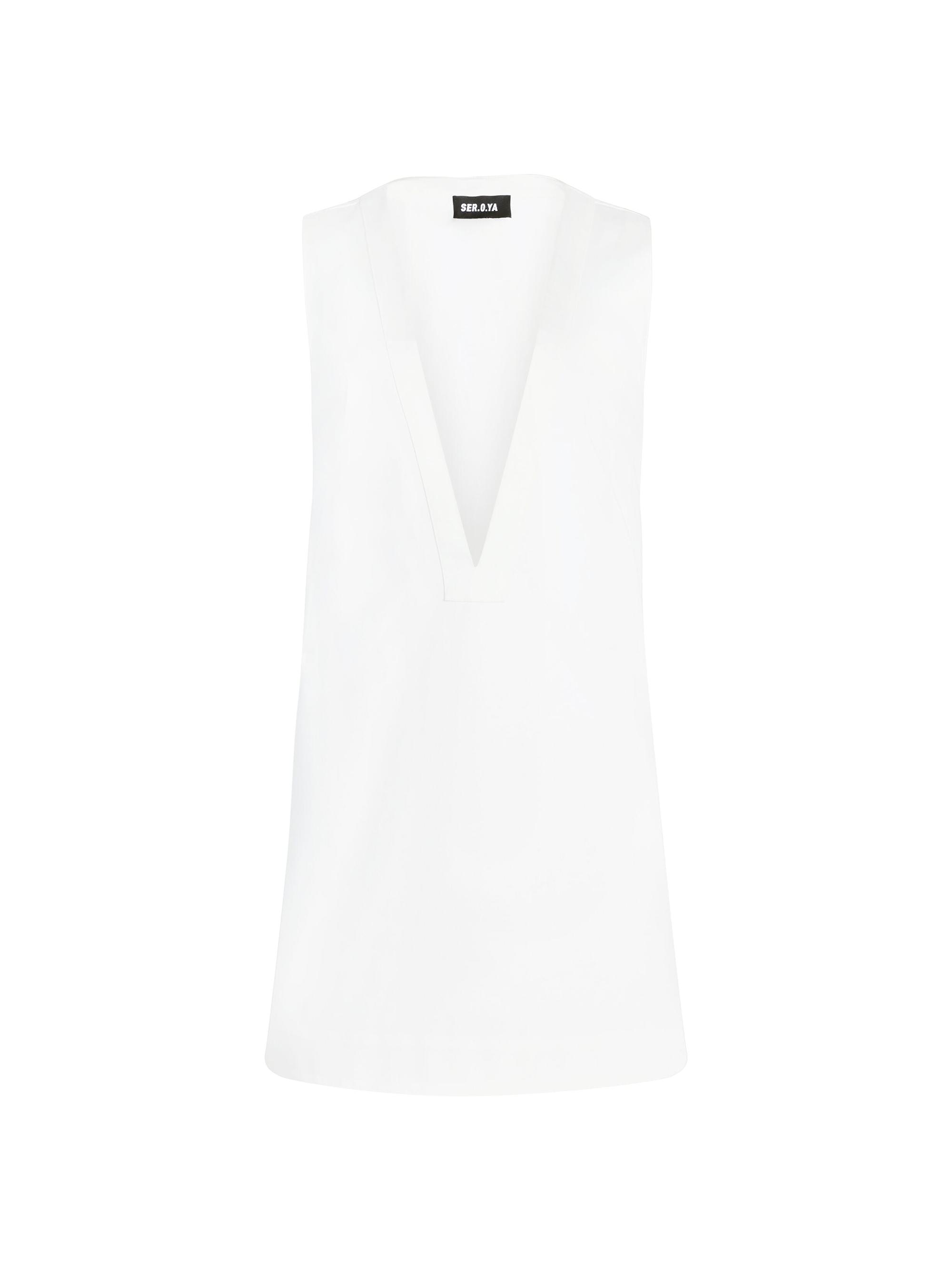 Ser.o.ya Women's Symphony Shift Mini Dress - White