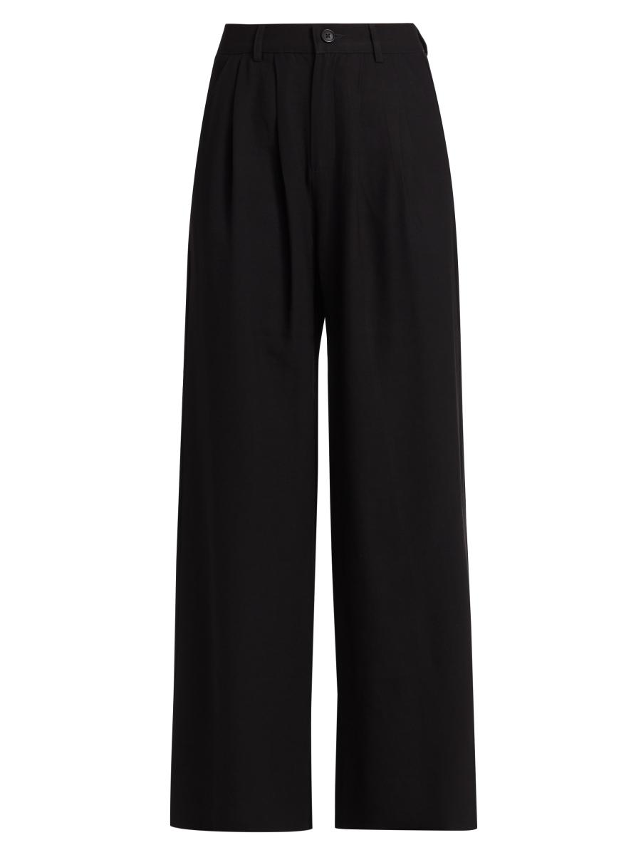 Nonchalant Label Fabi Pleated Straight Pants | Saks Fifth Avenue