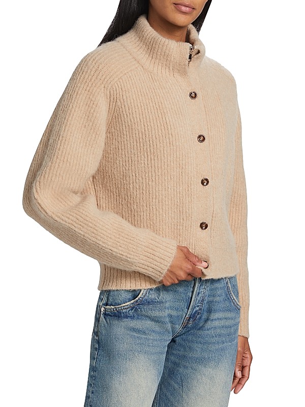 Shop 3.1 Phillip Lim Rib-Knit Alpaca-Blend Long-Sleeve Shop 3.1 Phillip Lim Rib-Knit Alpaca-Blend Long-Sleeve