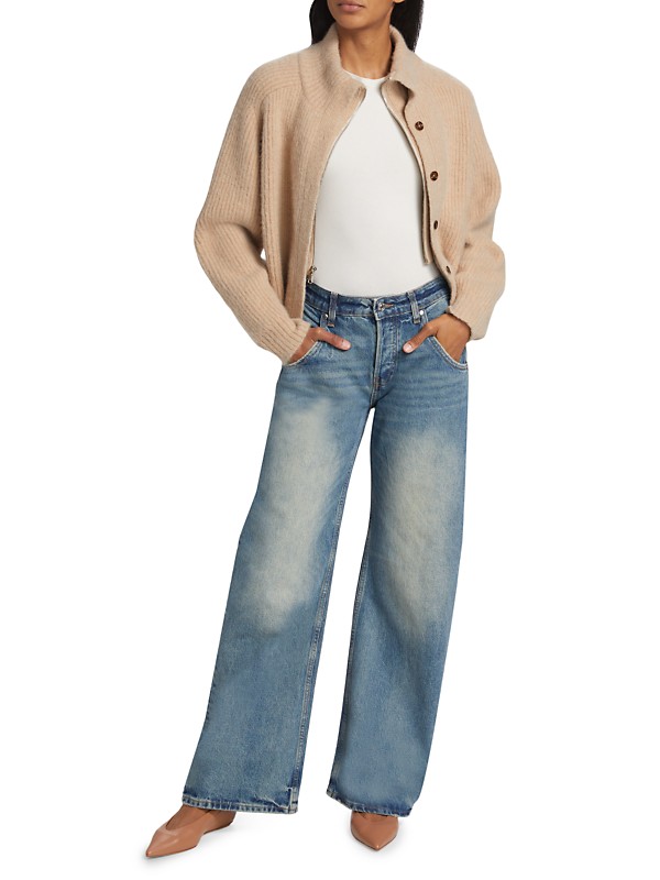 Shop 3.1 Phillip Lim Rib-Knit Alpaca-Blend Long-Sleeve Shop 3.1 Phillip Lim Rib-Knit Alpaca-Blend Long-Sleeve