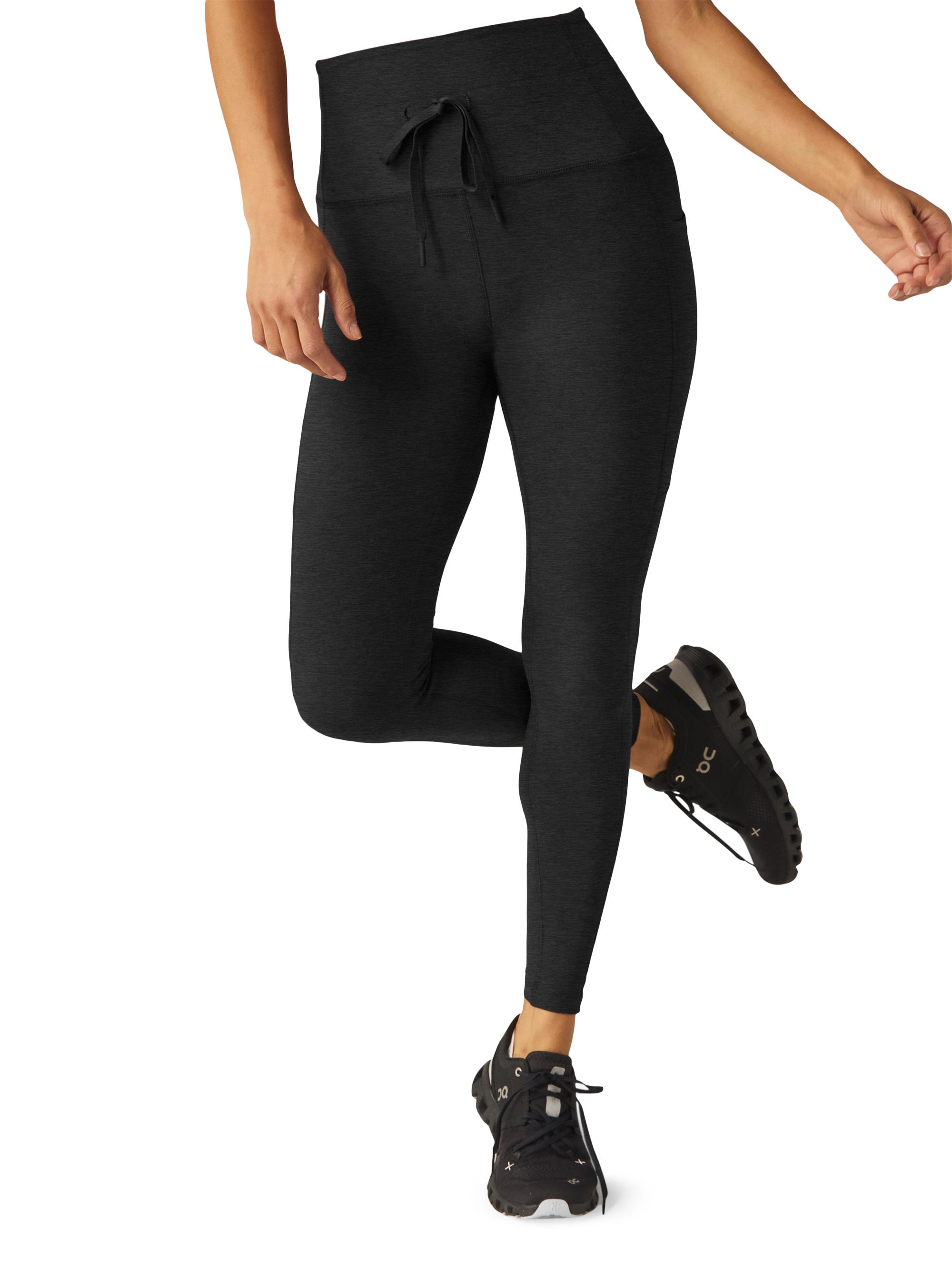 Beyond Yoga Women's Spacedye Go Pocket Midi Leggings - Darkest Night