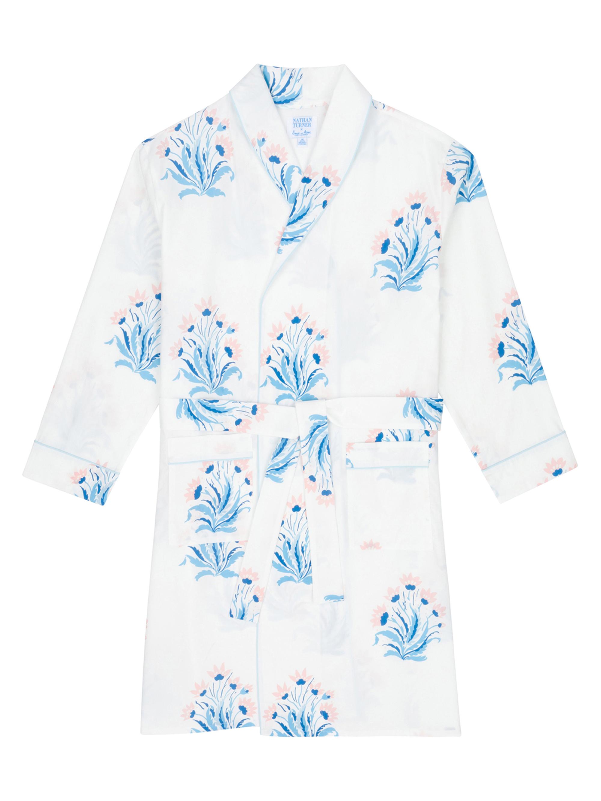 Sant and Abel Women's Hillhouse Robe - Blue Multi