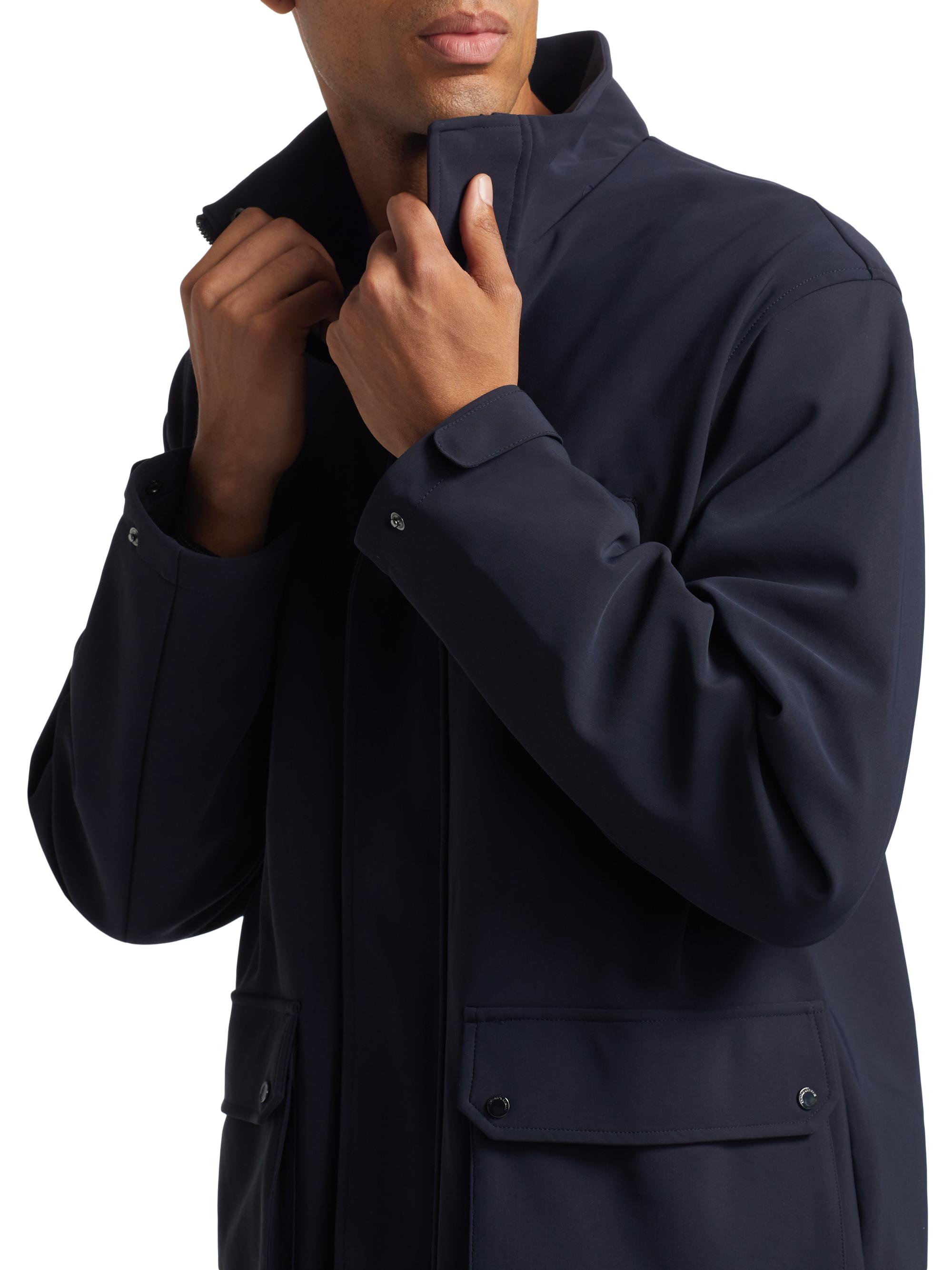 Emporio Armani Caban Stand-Collar Jacket | Saks Fifth Avenue