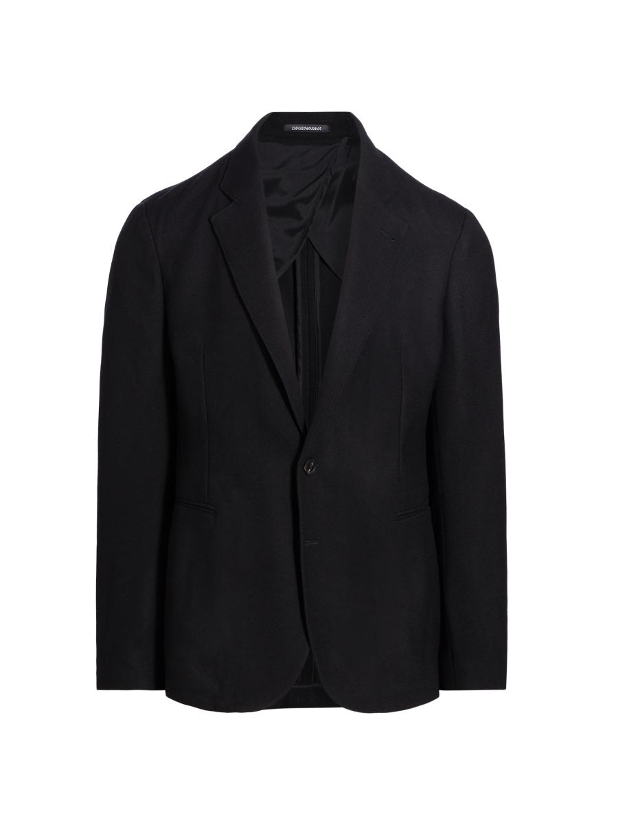 【関税&送料込】Giorgio Armani Black Wool Blazer 0400021605732?wid=900
