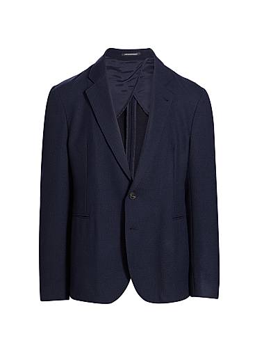Men's Emporio Armani Designer Sportscoats & Blazers | Saks Men's Emporio Armani Designer Sportscoats & Blazers | Saks