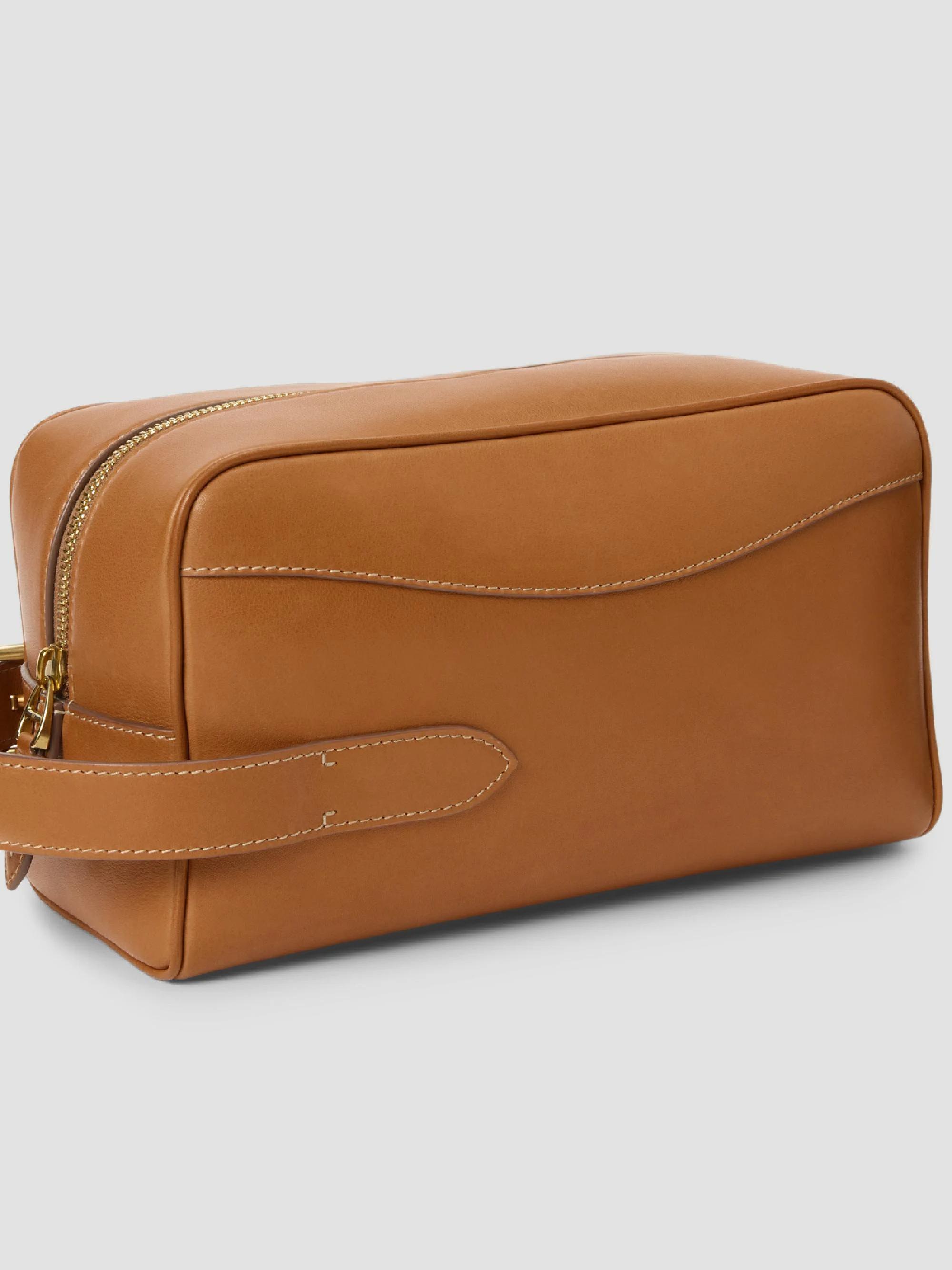 Ralph Lauren Purple Label Bedford Leather Toiletry Bag | Saks