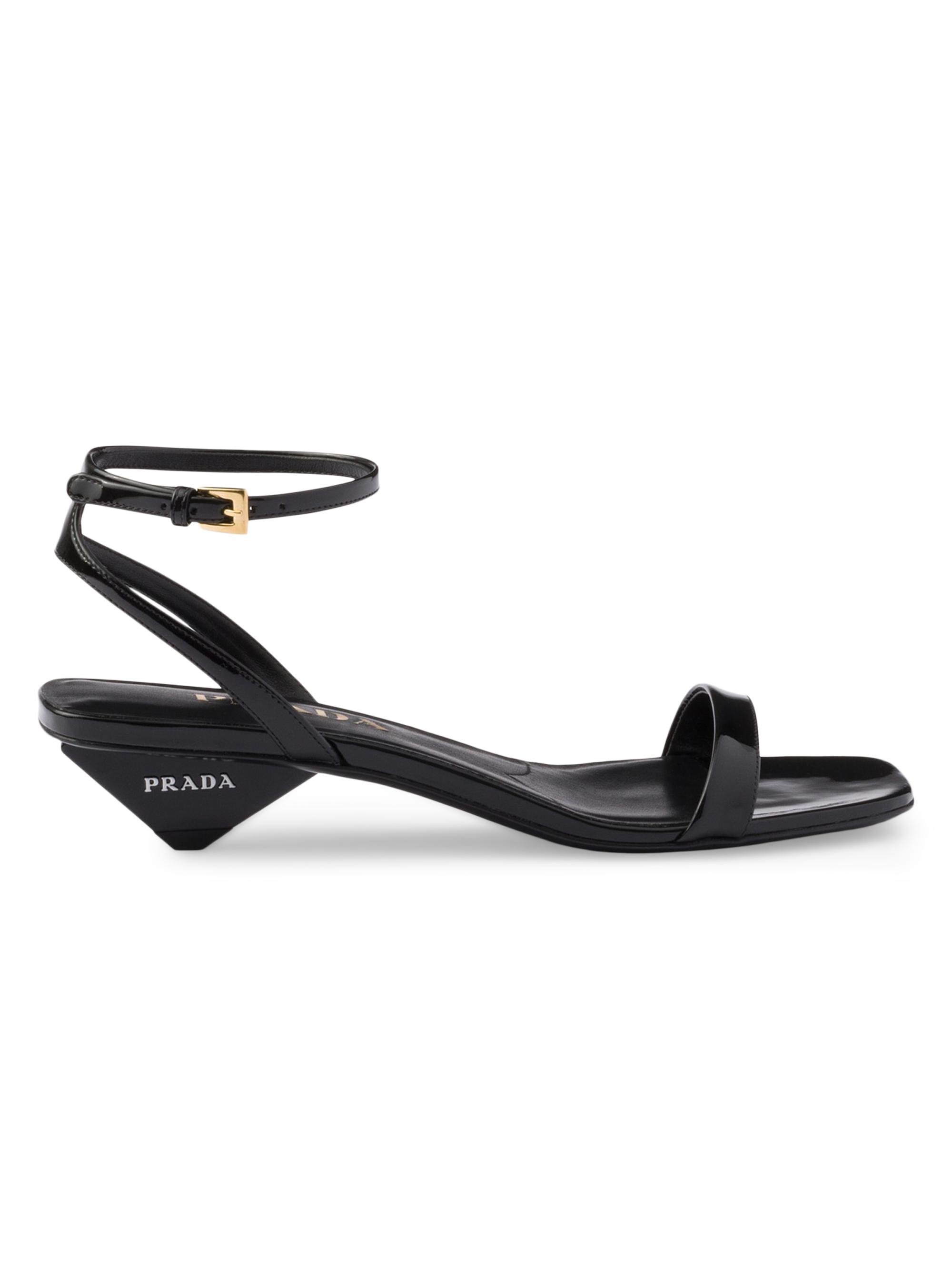 靴 PRADA Python Leather Strap Mules Python mules Prada Pink size 40 EU in Python - 42404589