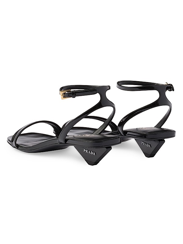 Shop Prada Patent Leather Sandals | Saks Fifth Avenue Shop Prada Patent Leather Sandals | Saks Fifth Avenue