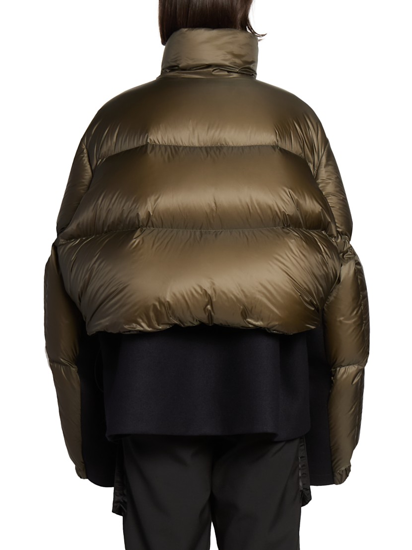 Shop Sacai Short Down Puffer Coat | Saks Fifth Avenue Shop Sacai Short Down Puffer Coat | Saks Fifth Avenue