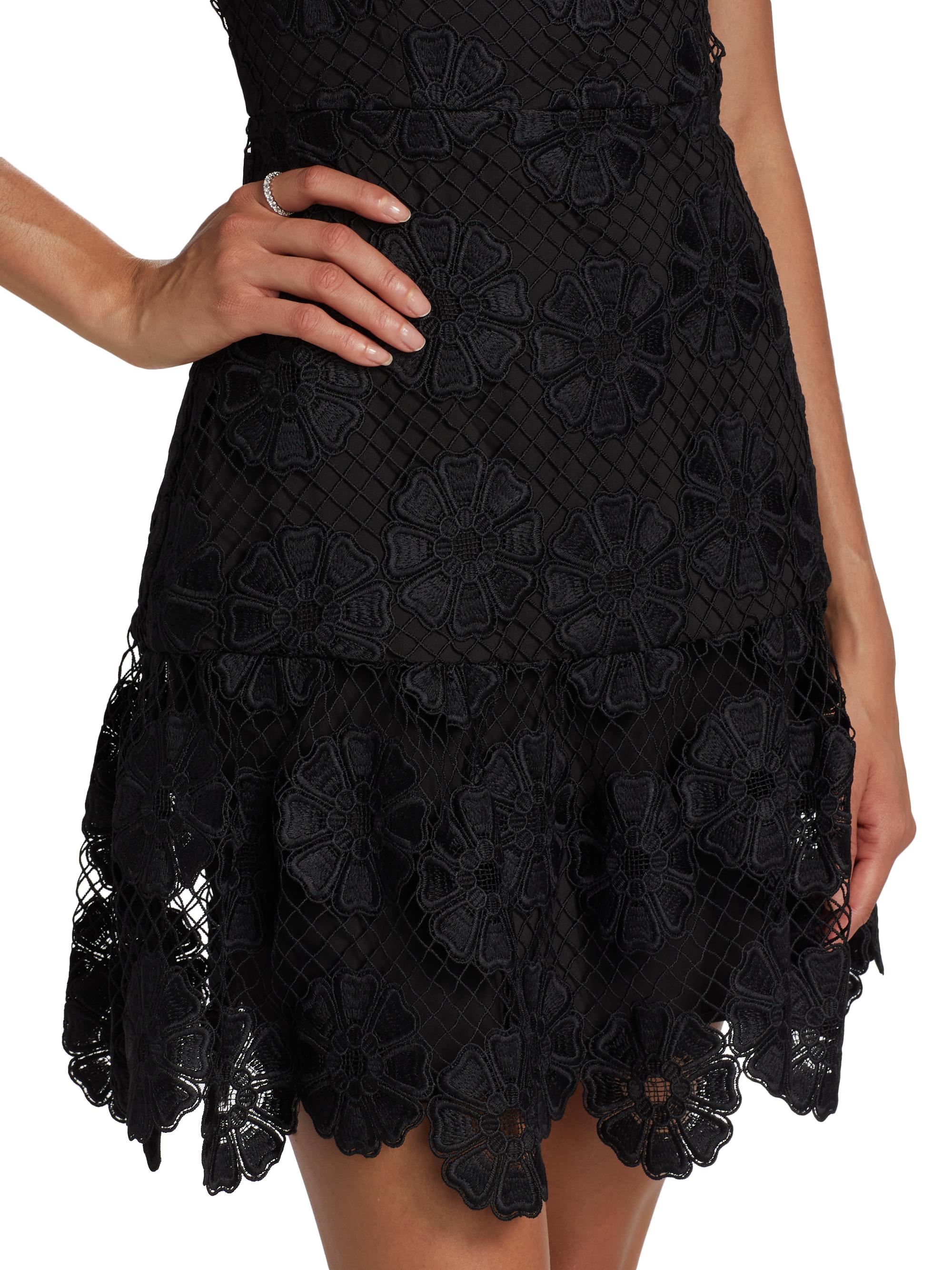caprani lace mini dress burgundy Here To Stun Lace Trim Bodycon Mini Dress in Burgundy | Size: M | Knit Fabric/Mesh Fabric/Sheer Mesh Fabric