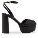 Nappa Leather Platform Sandals