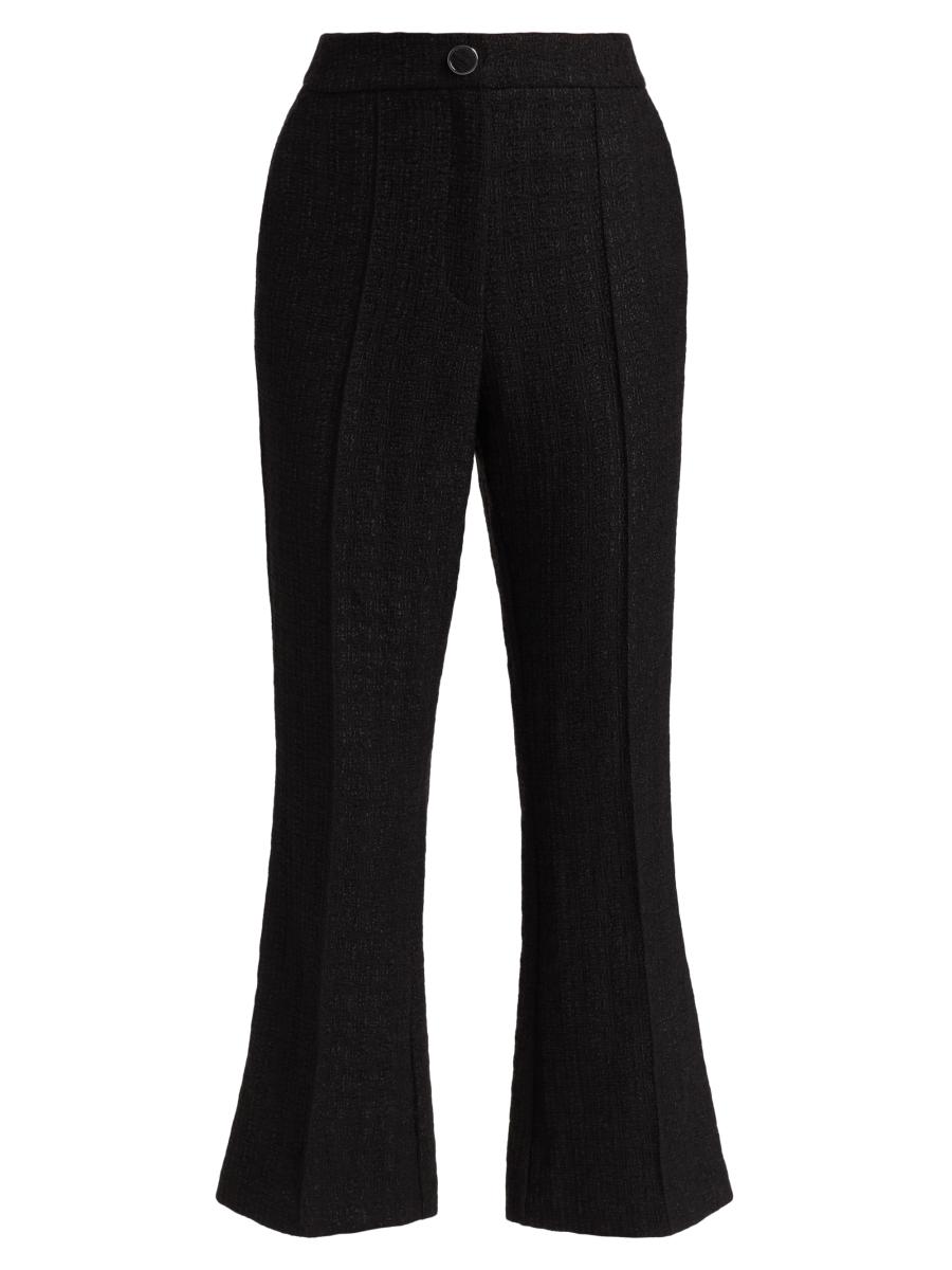 Milly Women's Betsy Bouclé Pants In Black