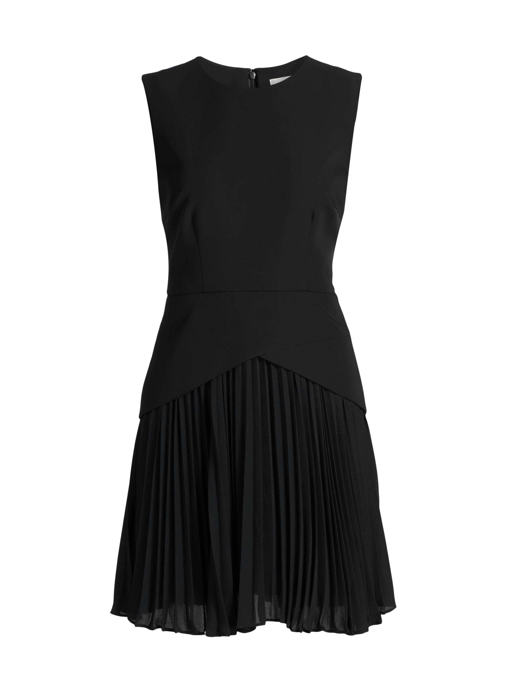 Milly Haddy Tulip Rosette Pleated Minidress | Saks Fifth Avenue