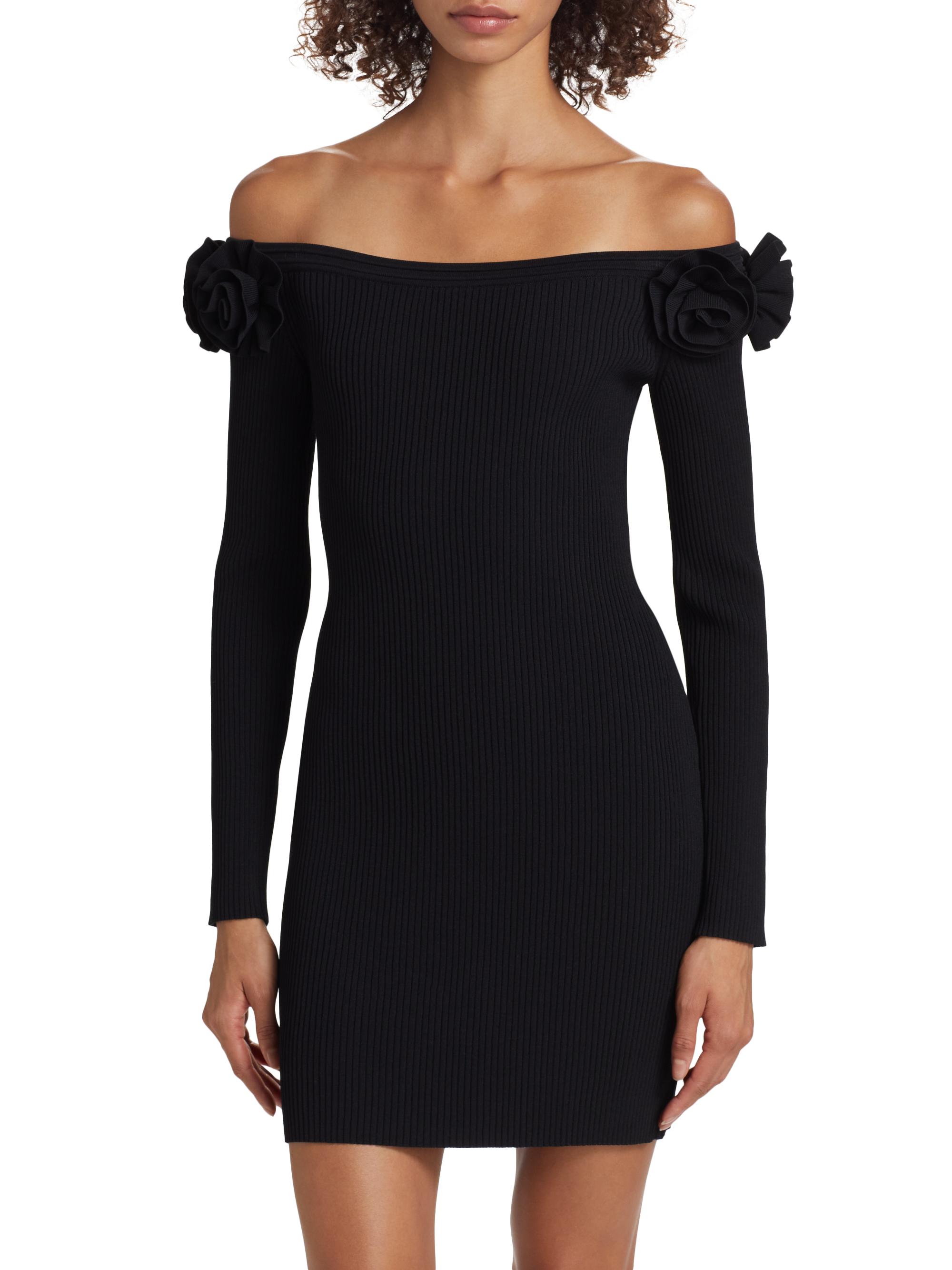 little black dress saks Second Chance Mini Dress Black