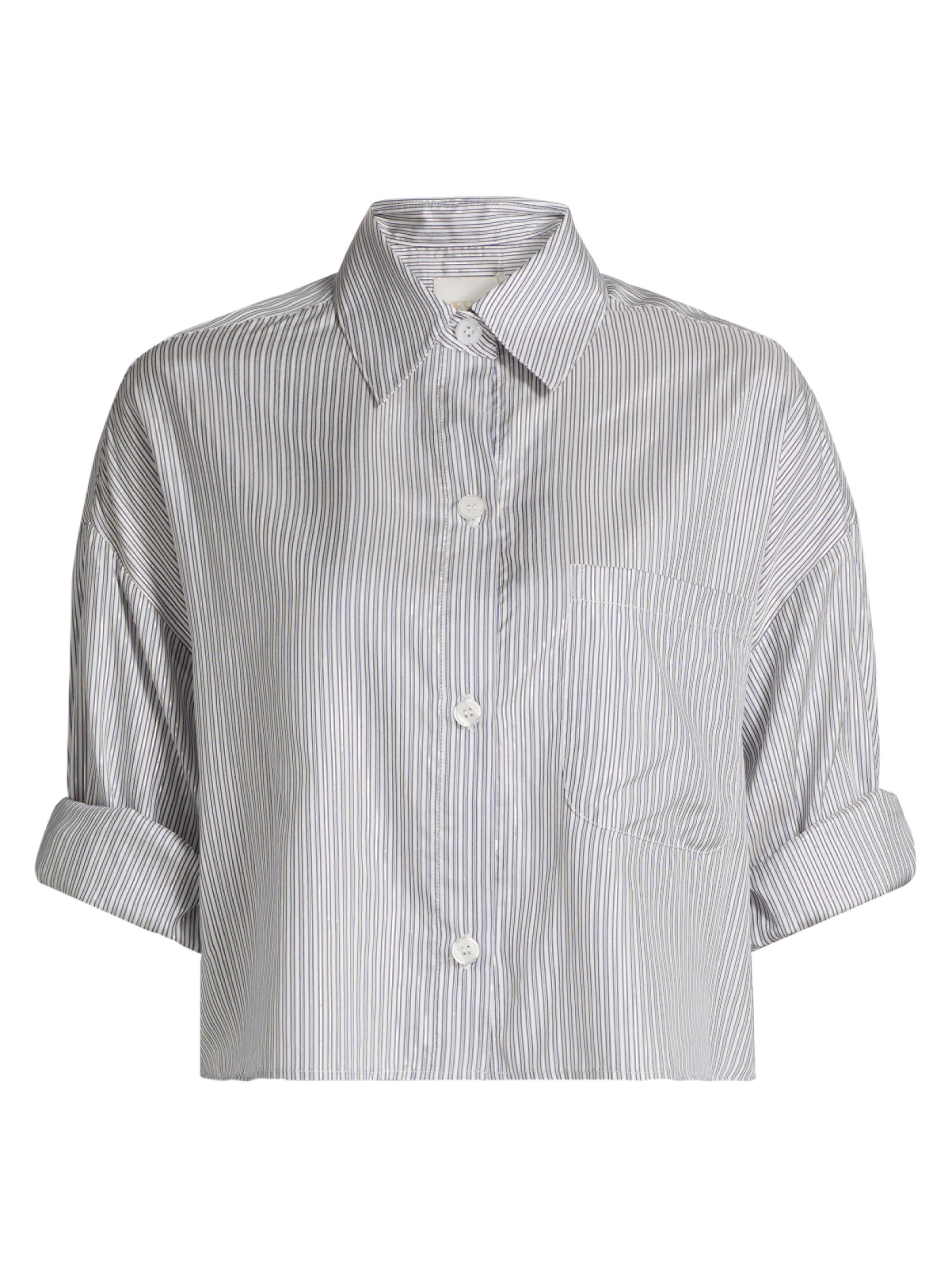 トップス Stripe Silky Shirts TODAYFUL（トゥデイフル）の「Stripe Silky Shirts（シャツ/ブラウス