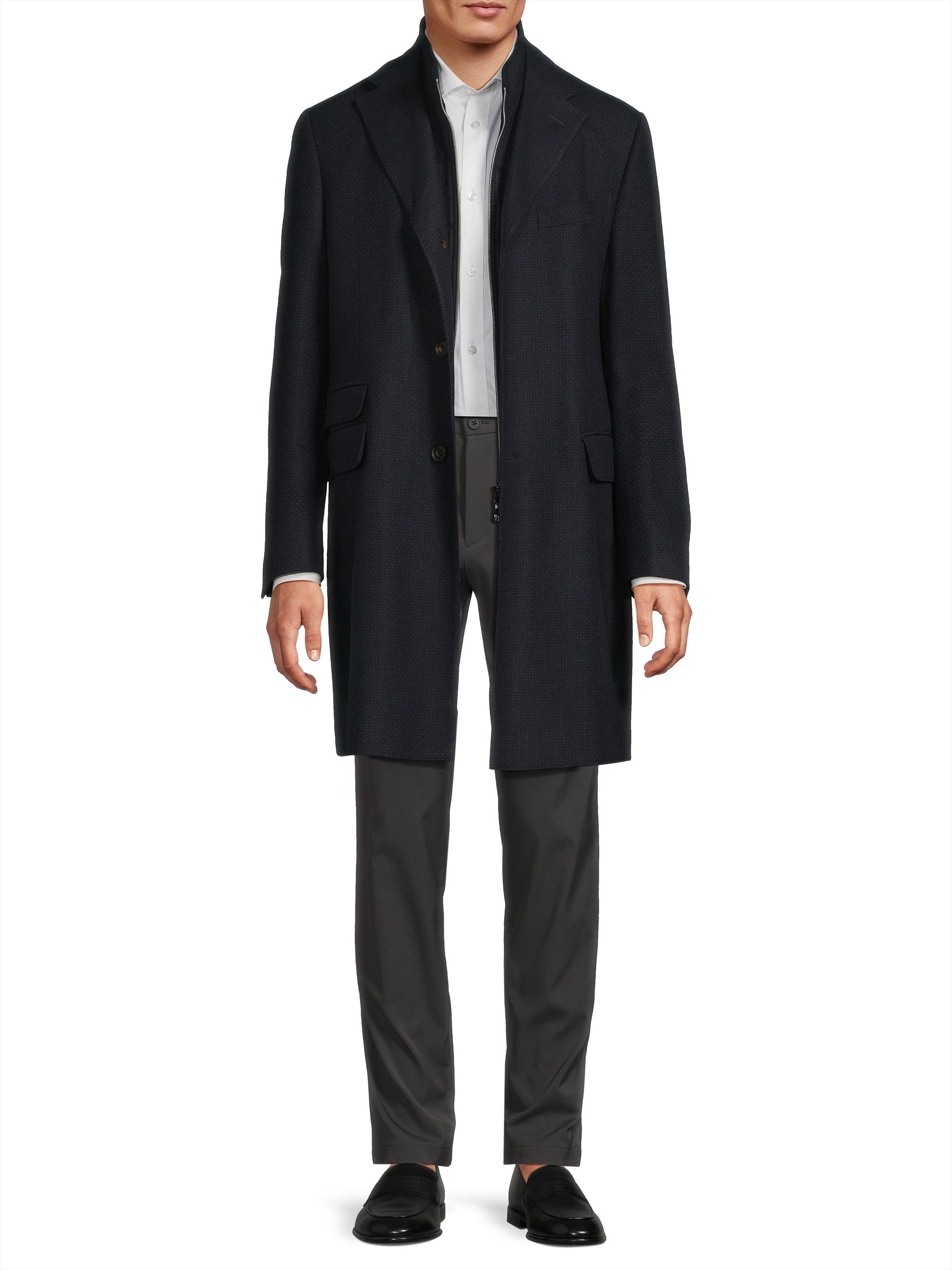 Corneliani ID Tailored Wool Coat | Saks Fifth Avenue