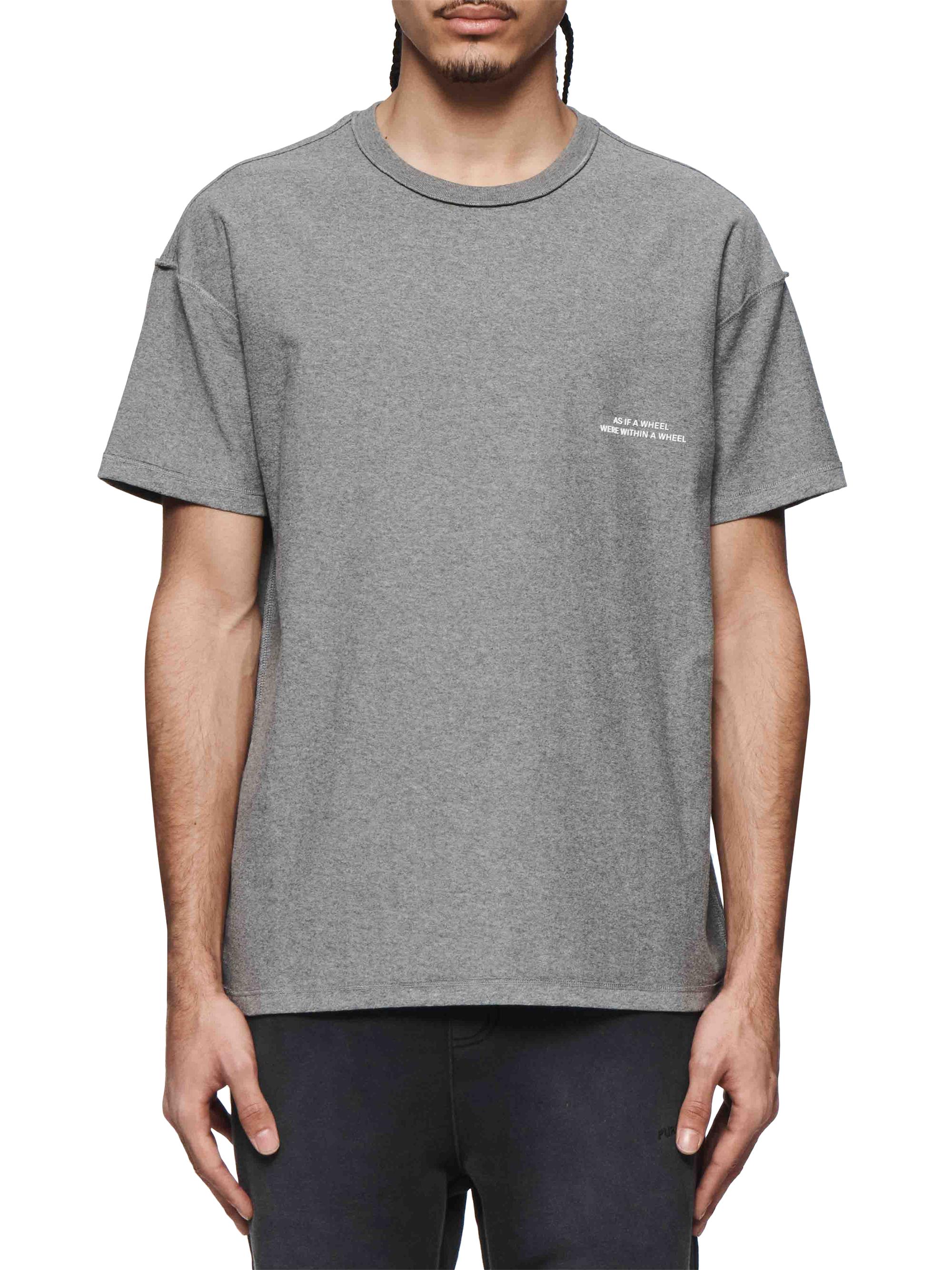 Purple Brand Men's Inside Out Cotton Short-Sleeve T-Shirt - Heather