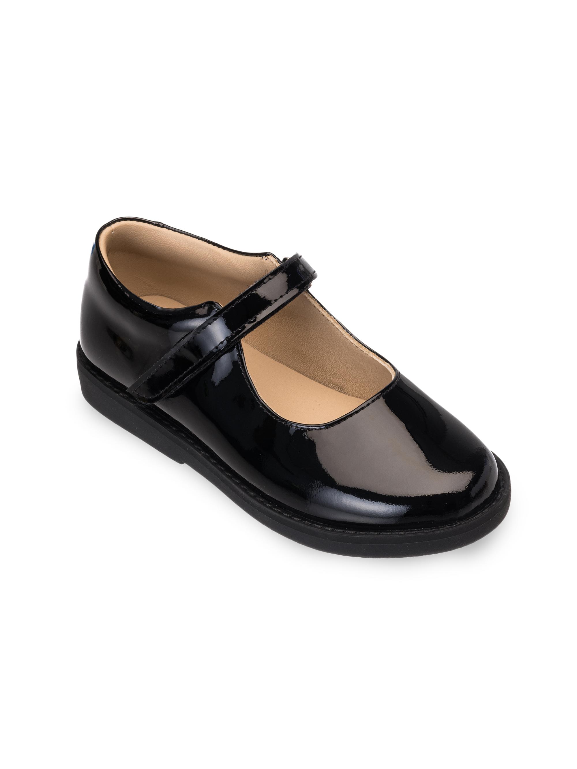 Elephantito Little Girl's & Girl's Zoe Patent Leather Mary Janes - Patent Black 1.5 (Child) | Thumbnail 2