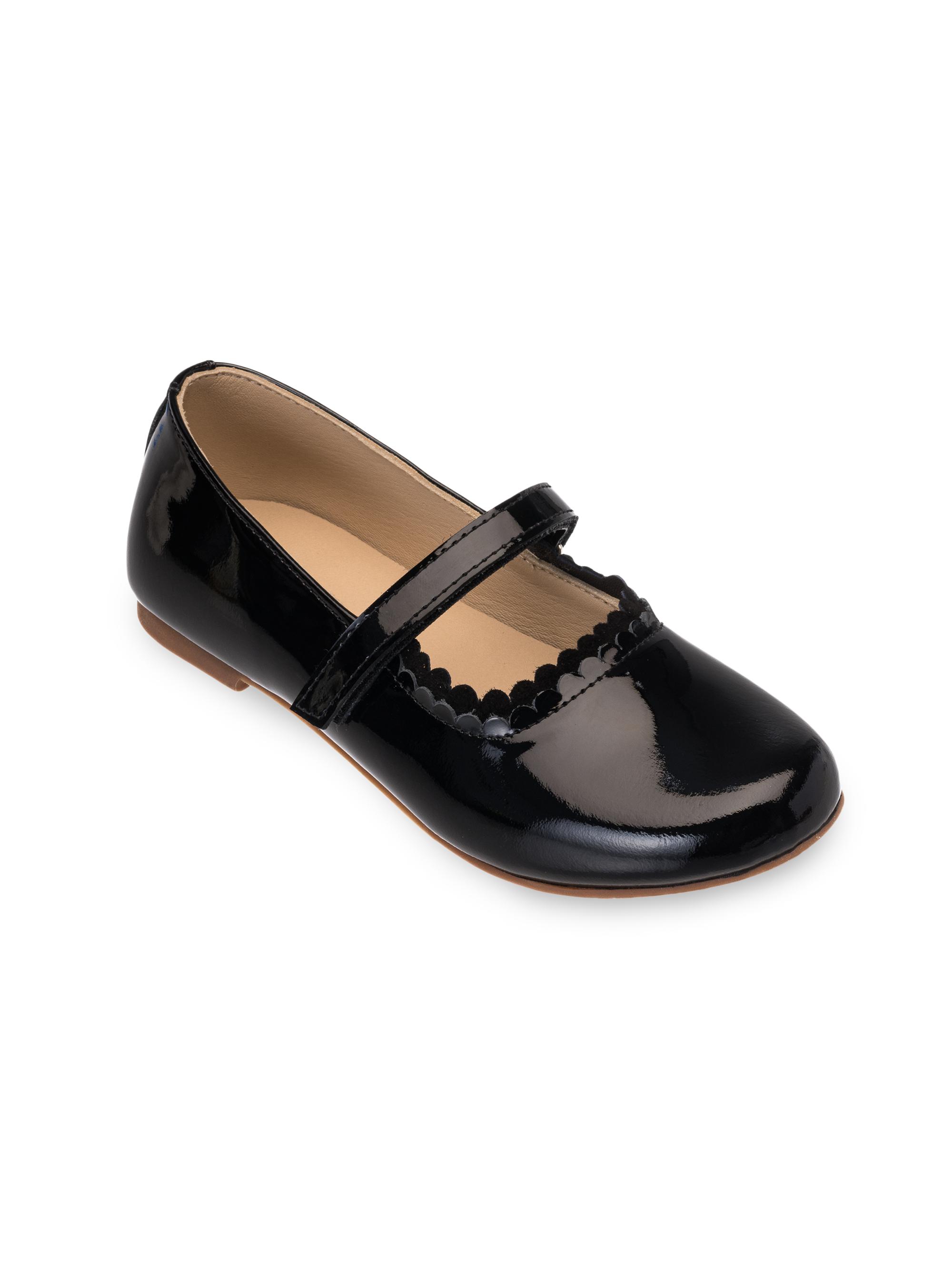 Elephantito Liitle Girl's & Girl's Aria Patent Leather Flats - Patent Black 6 (Child) | Thumbnail 2